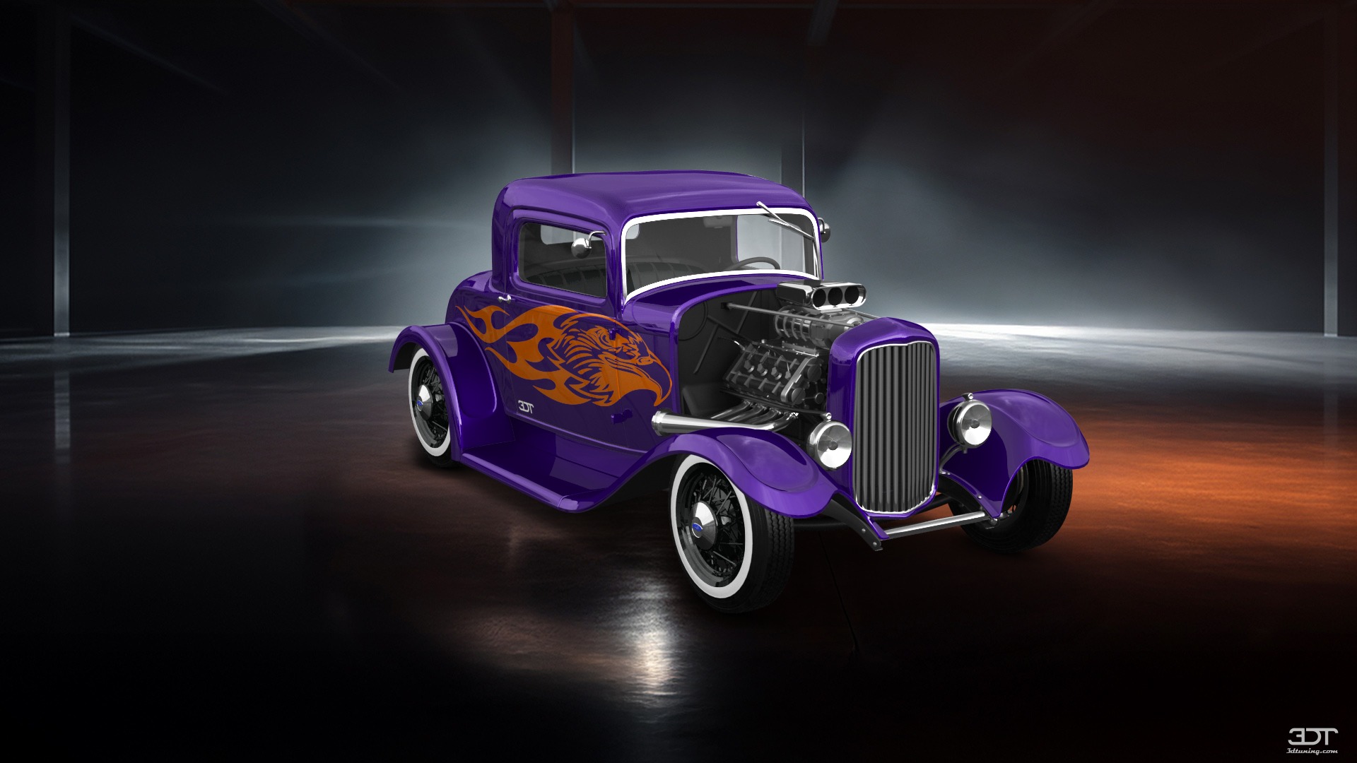 Ford Model B Deluxe 2 Door Coupe 1932 tuning