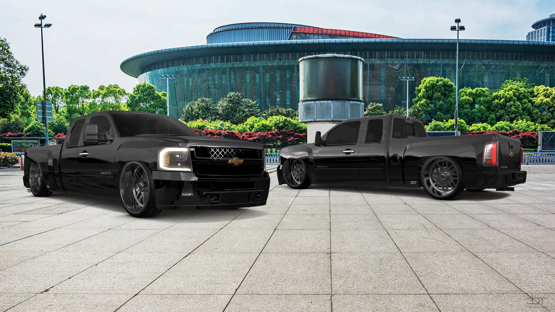 Chevrolet Silverado 2500 HD Extended Cab Pickup Truck 2007 tuning