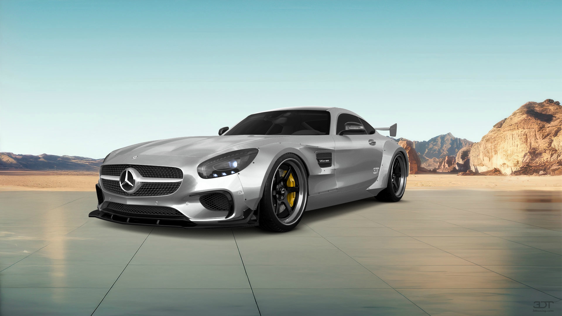 Mercedes AMG GT 2 door fastback coupe 2015 tuning