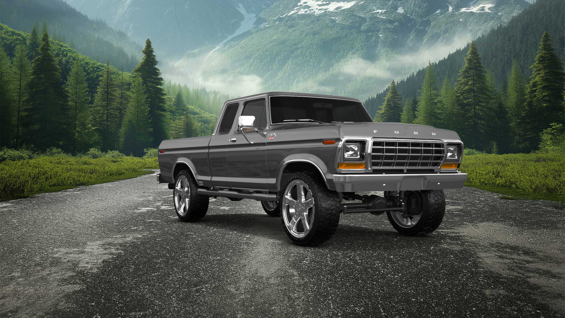 Ford F-150 SuperCab 2 Door pickup truck 1978