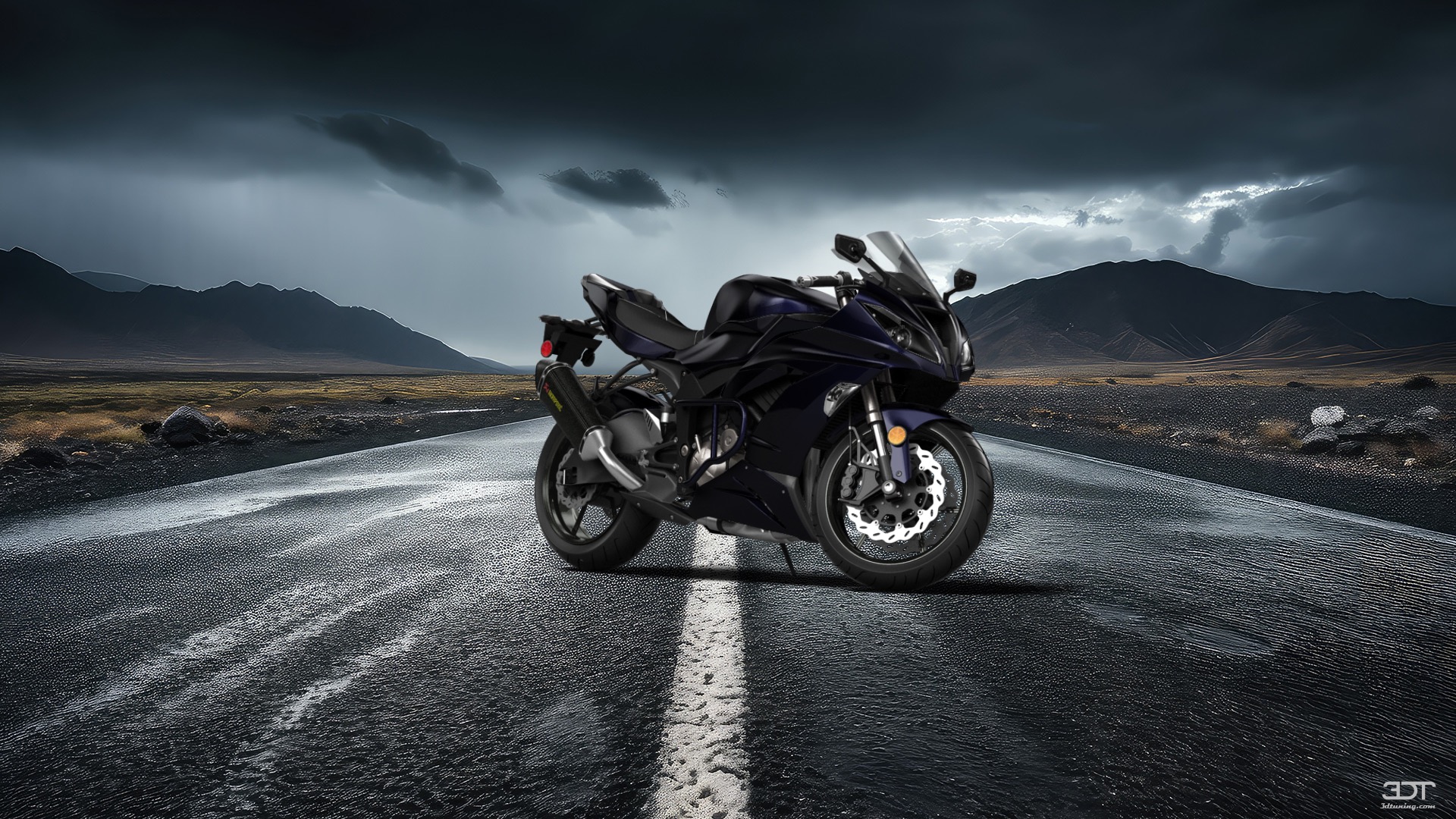 Kawasaki Ninja ZX 6R Sport Bike 2015