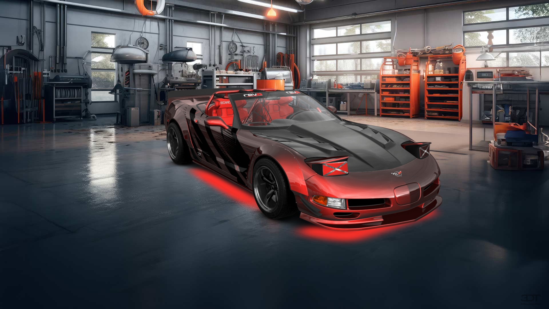 Chevrolet Corvette C5 2 Door Convertible 1998 tuning