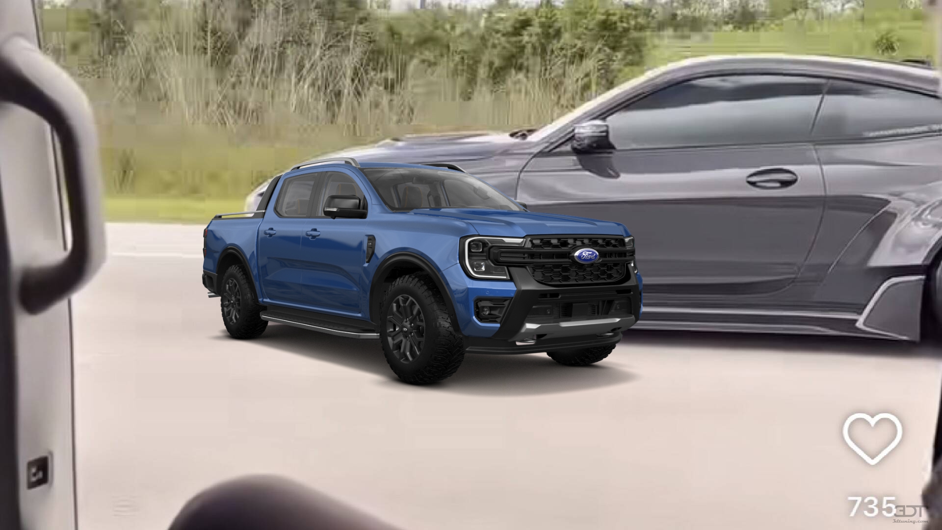 Ford Ranger 4 Door pickup truck 2022 tuning