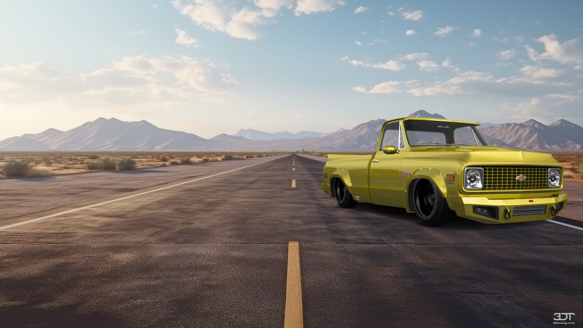 Chevrolet C-10 Cheyenne 2 Door pickup truck 1972 tuning