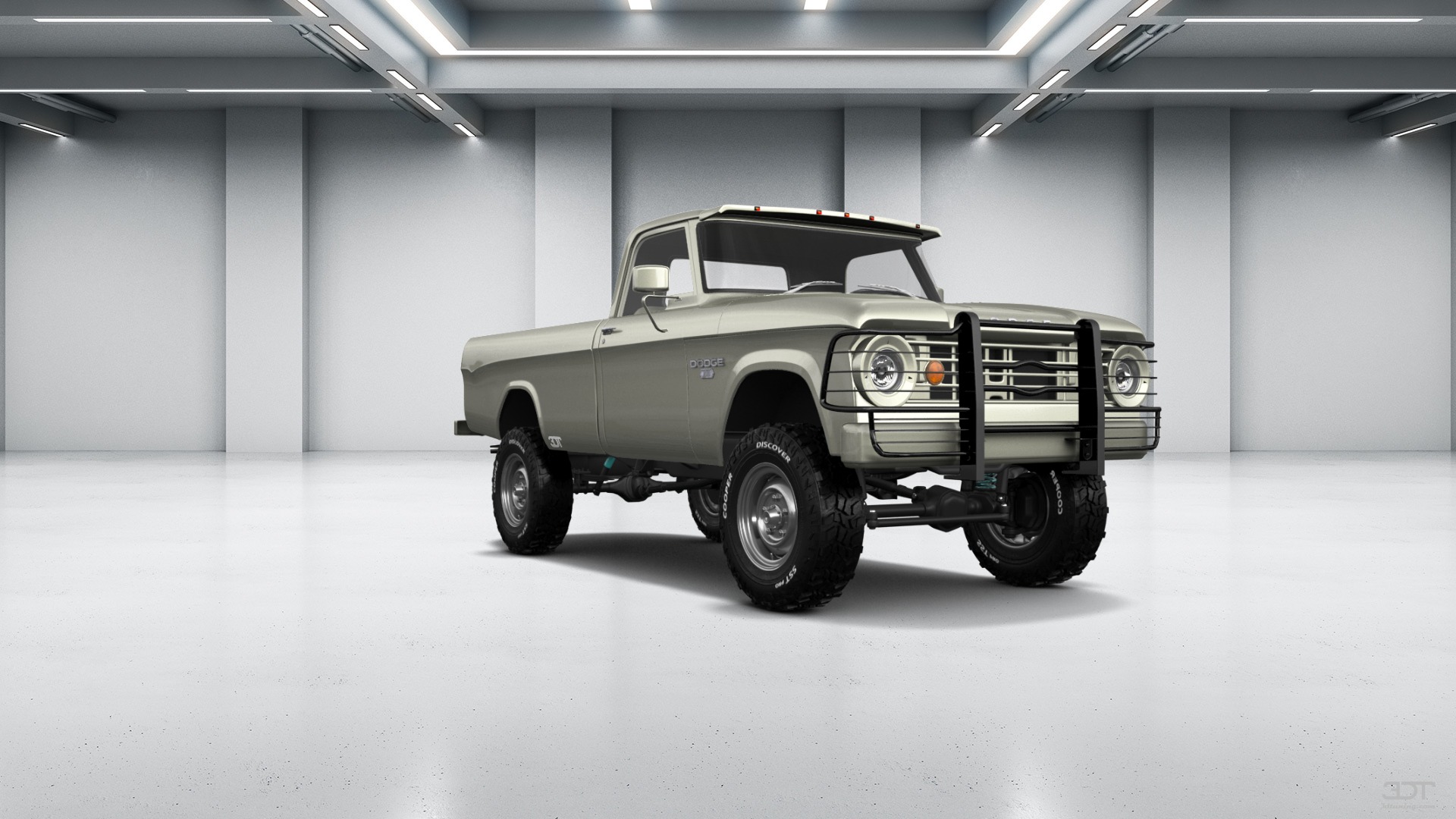 Dodge Power Wagon W200 2 Door pickup truck 1966