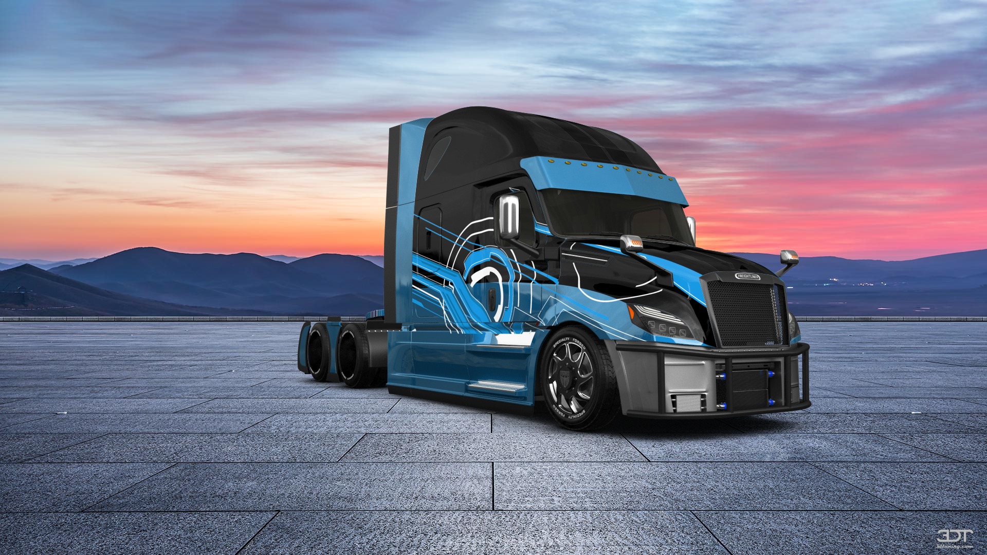 Freightliner Cascadia Sleeper Cab Truck 2018