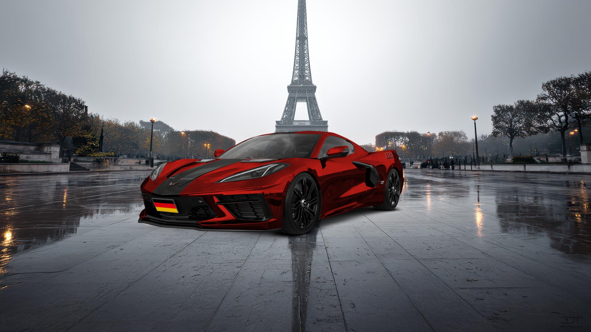 Chevrolet Corvette 2 door targa top 2020 tuning