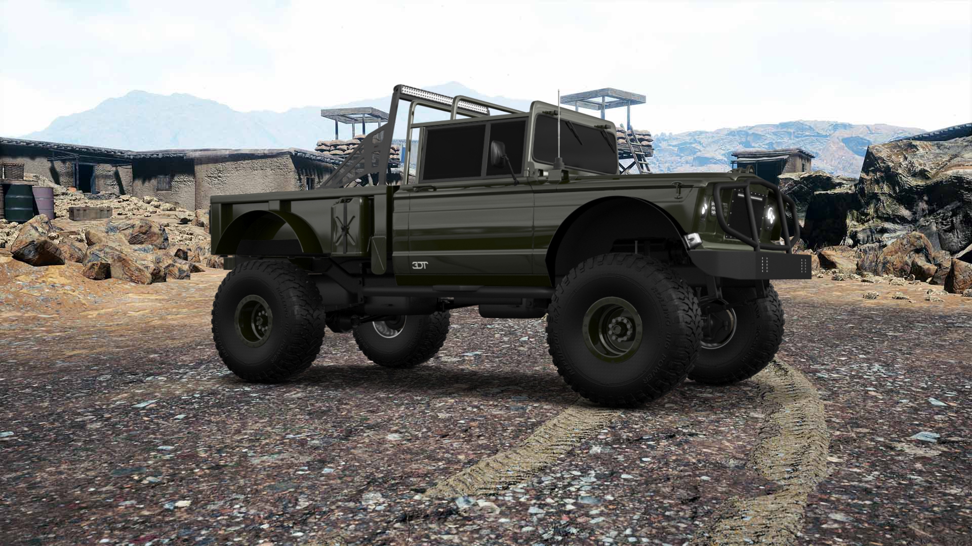 Jeep Kaiser M715 2 Door pickup truck 1968
