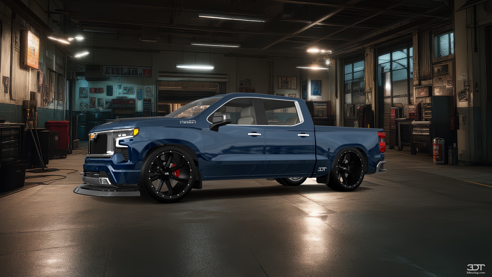 Chevrolet Silverado 1500 Crew Cab 5.8 ft box 4 Door pickup truck 2023 tuning