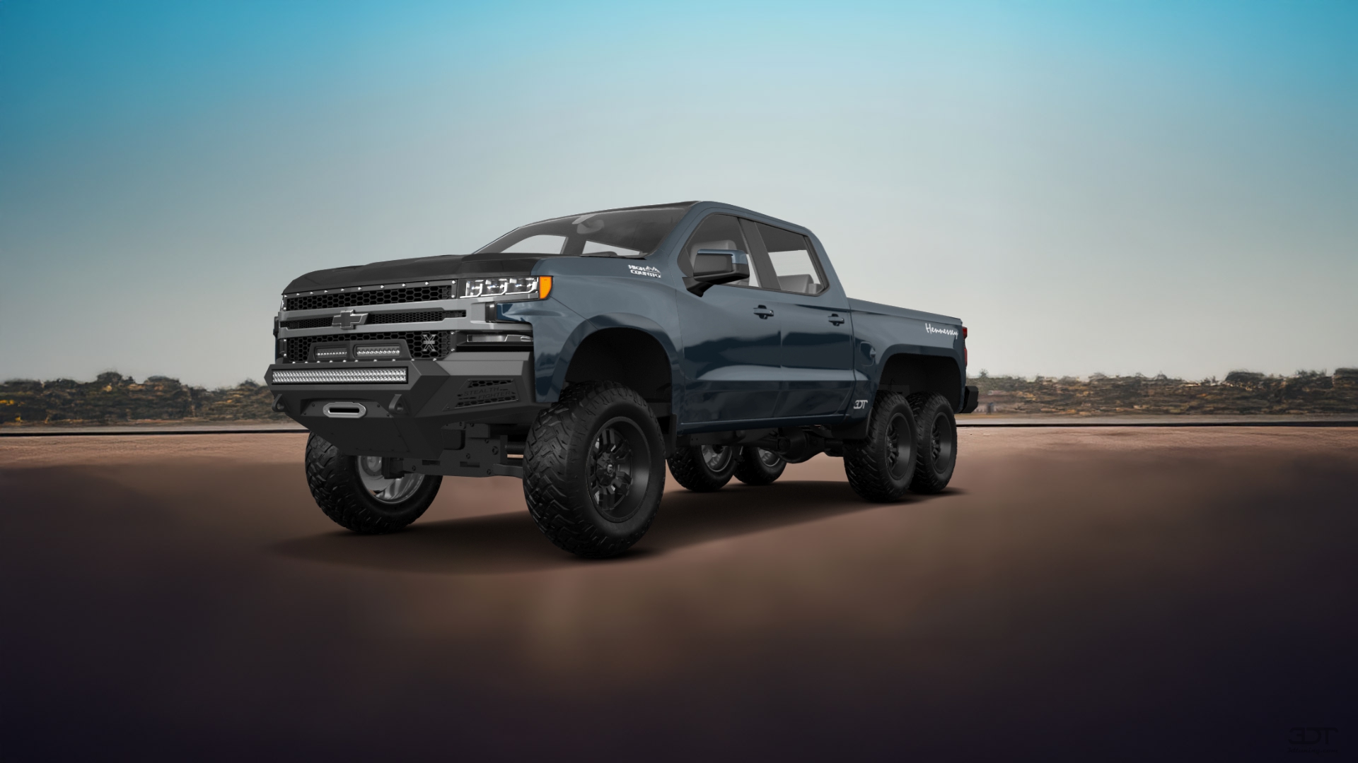 Chevrolet Silverado Hennessey Goliath 6X6 Truck 2020 tuning
