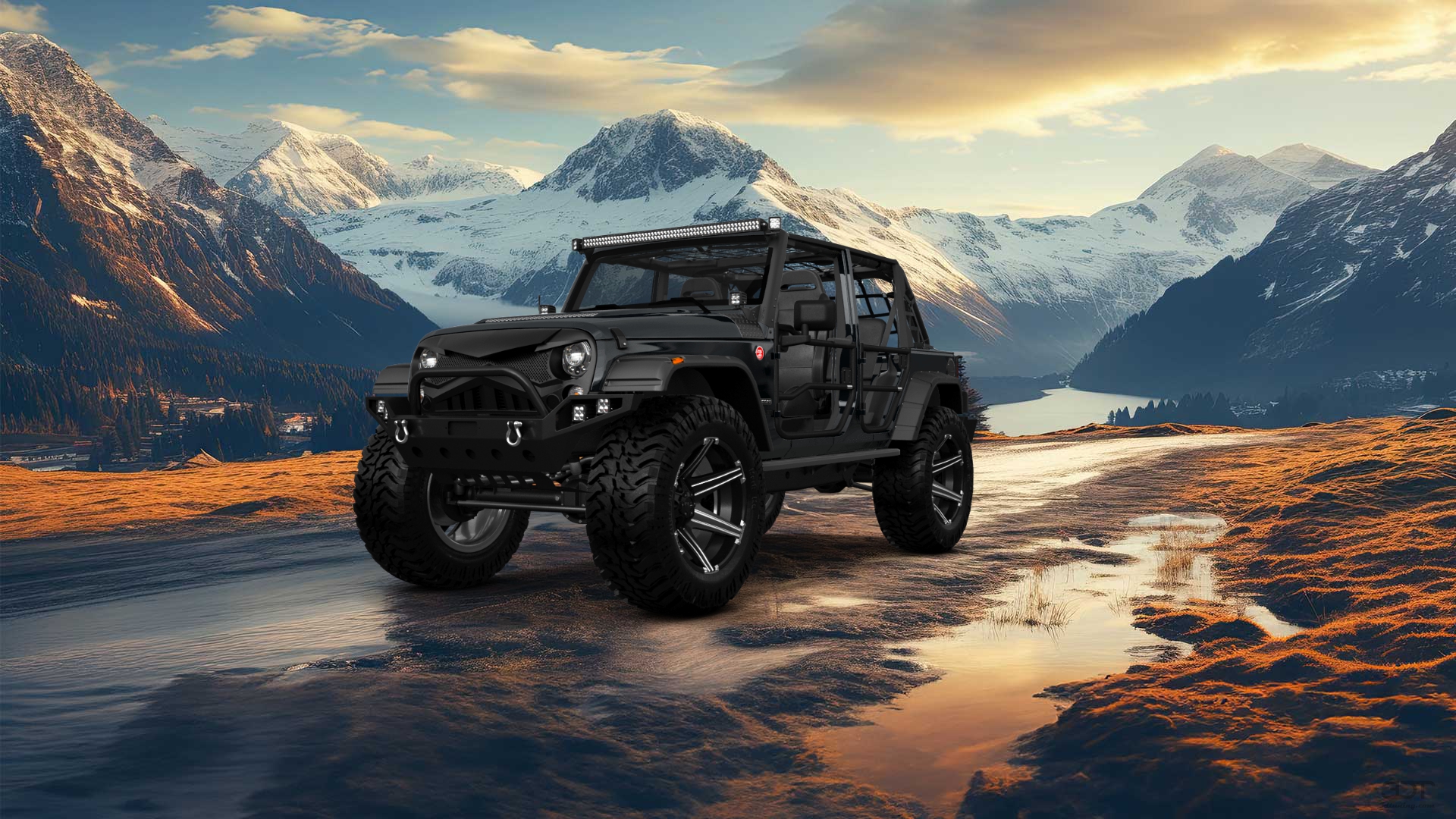 Jeep Wrangler Unlimited JK Rubicon Recon 4 Door SUV 2017 tuning