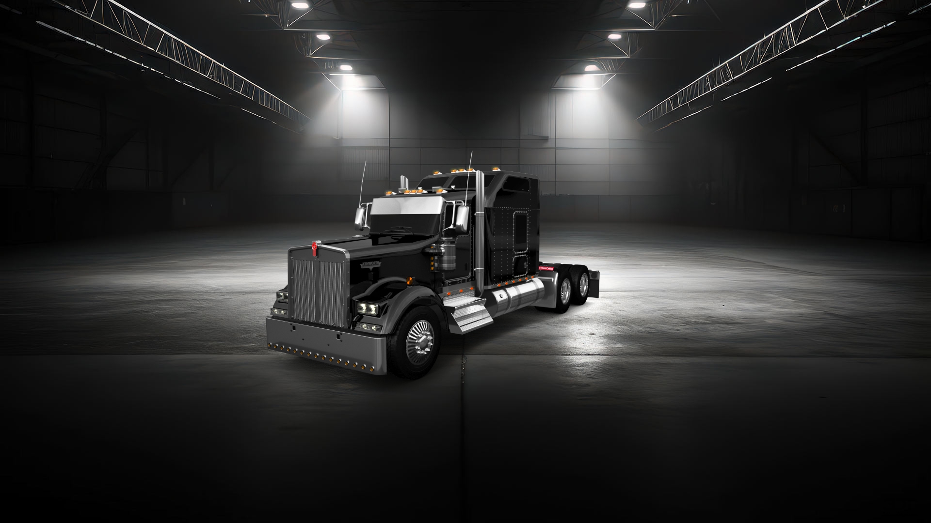 Kenworth W900 Sleeper Cab Truck 2015 tuning