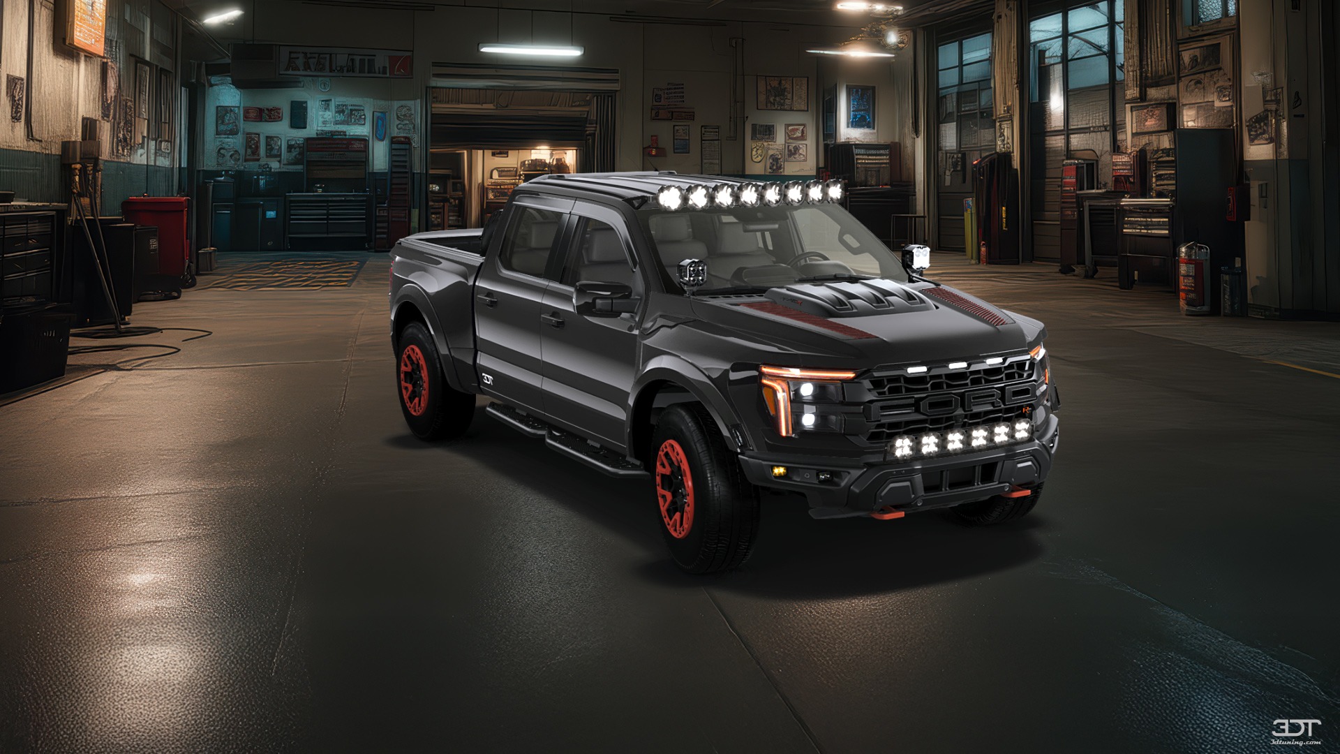 Ford F-150 Raptor 4 Door pickup truck 2024 tuning