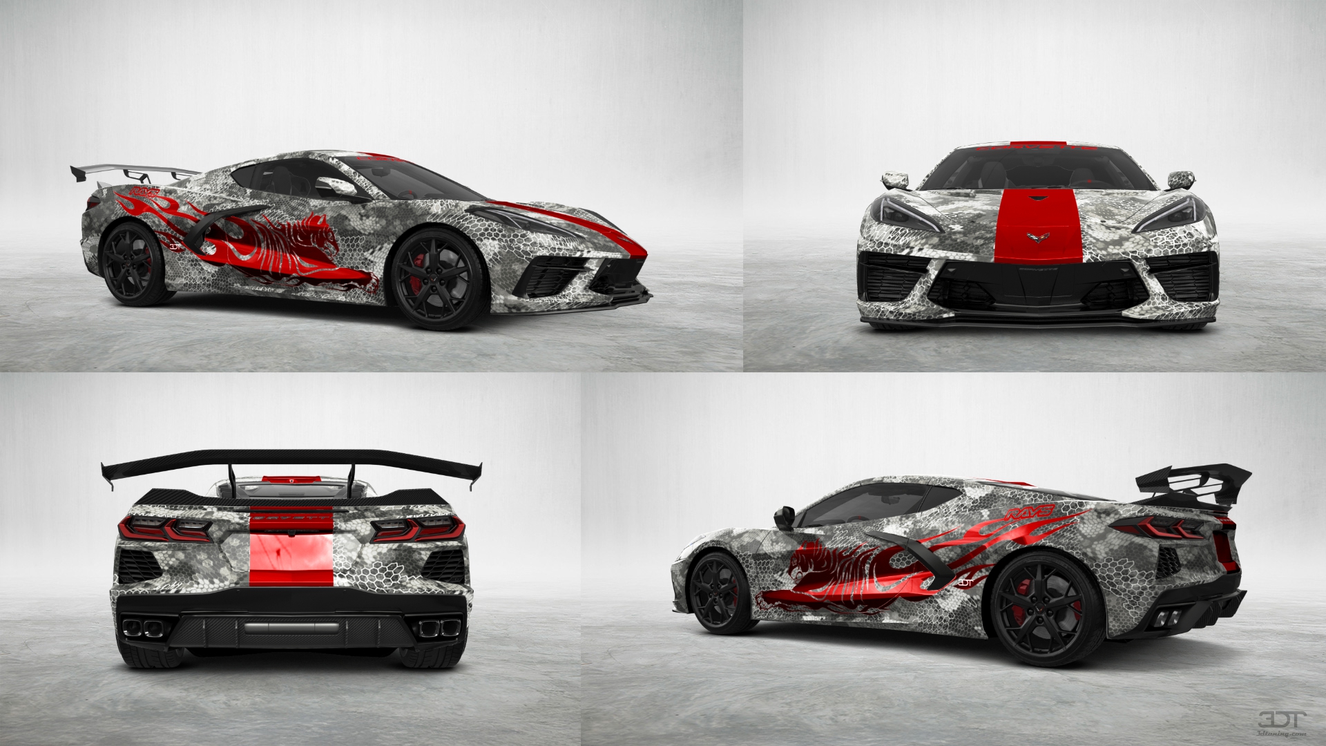 Chevrolet Corvette 2 door targa top 2020 tuning