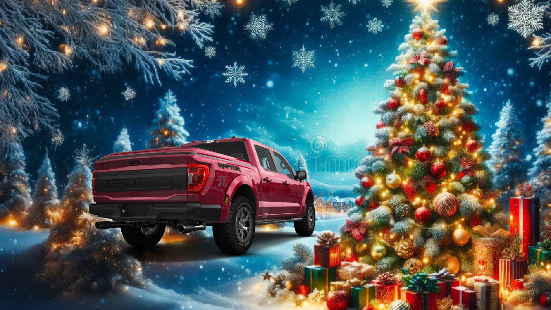 Ford F-150 Raptor 4 Door pickup truck 2021 Images