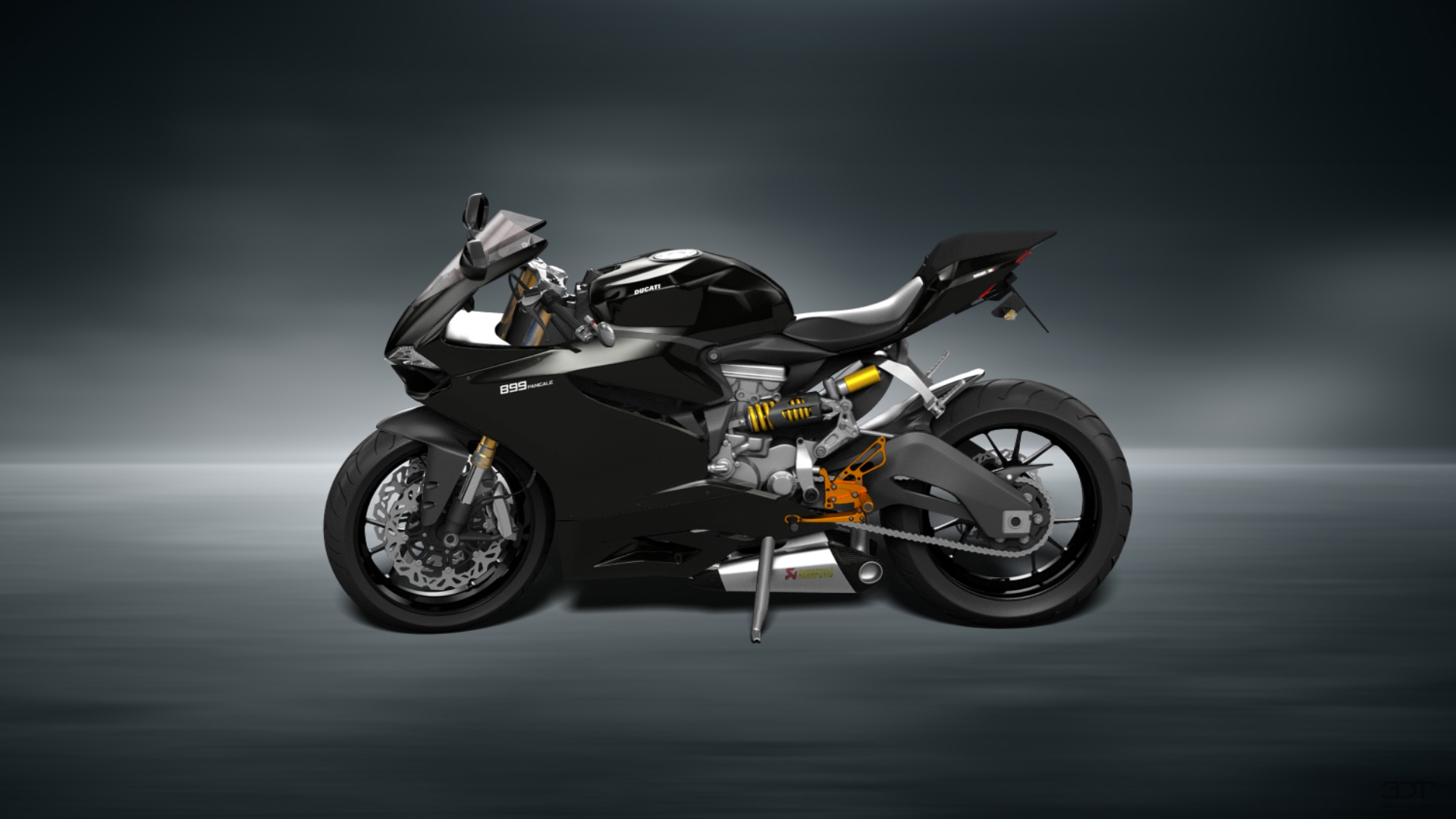 Ducati 899 Panigale Sport Bike 2015 tuning