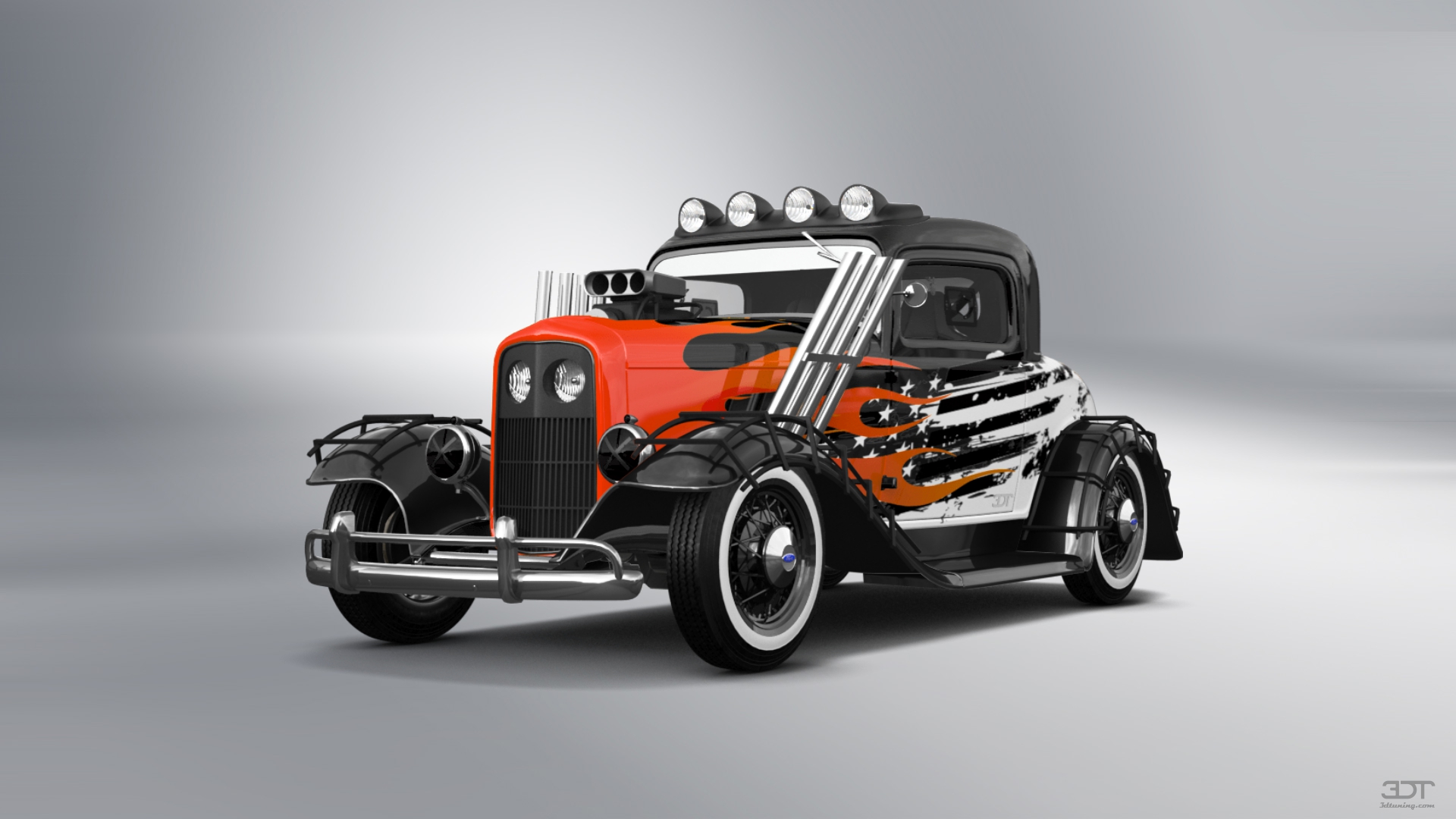 Ford Model B Deluxe 2 Door Coupe 1932 tuning