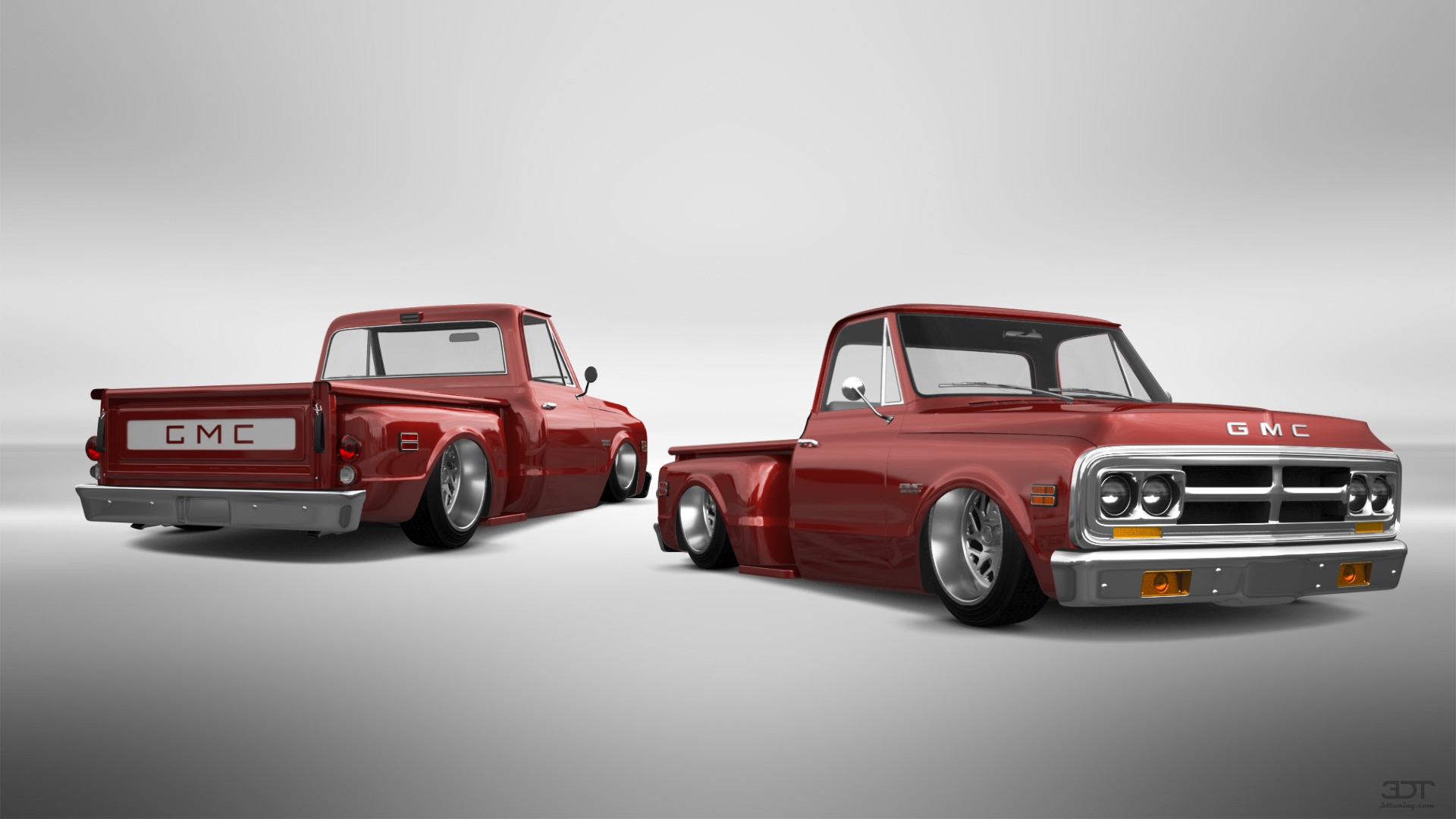 GMC K1500 2 Door pickup truck 1971 tuning