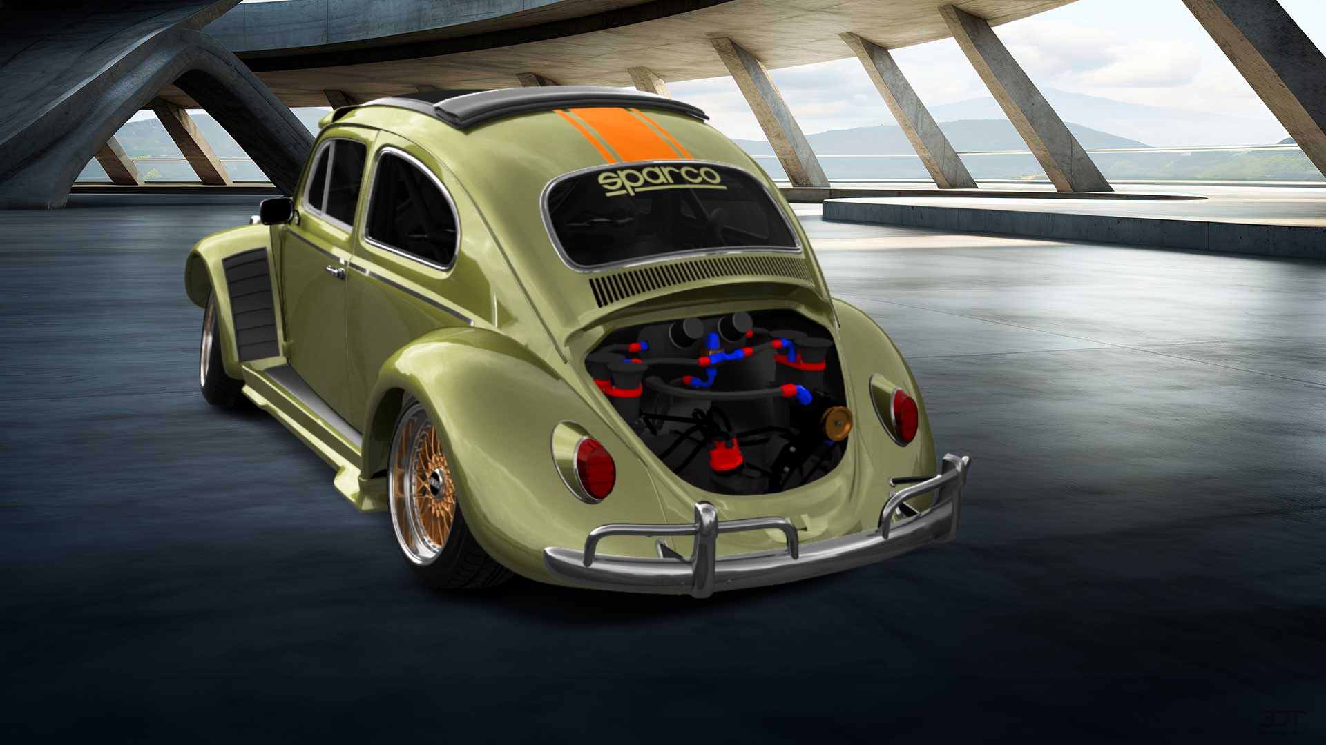 Volkswagen Beetle Saloon 1964 tuning