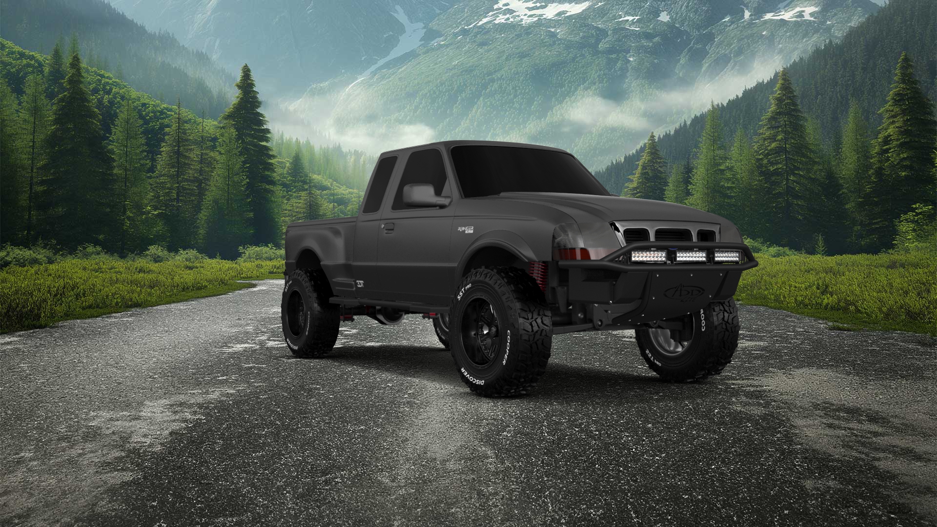 Ford Ranger Flareside 2 Door pickup truck 1998