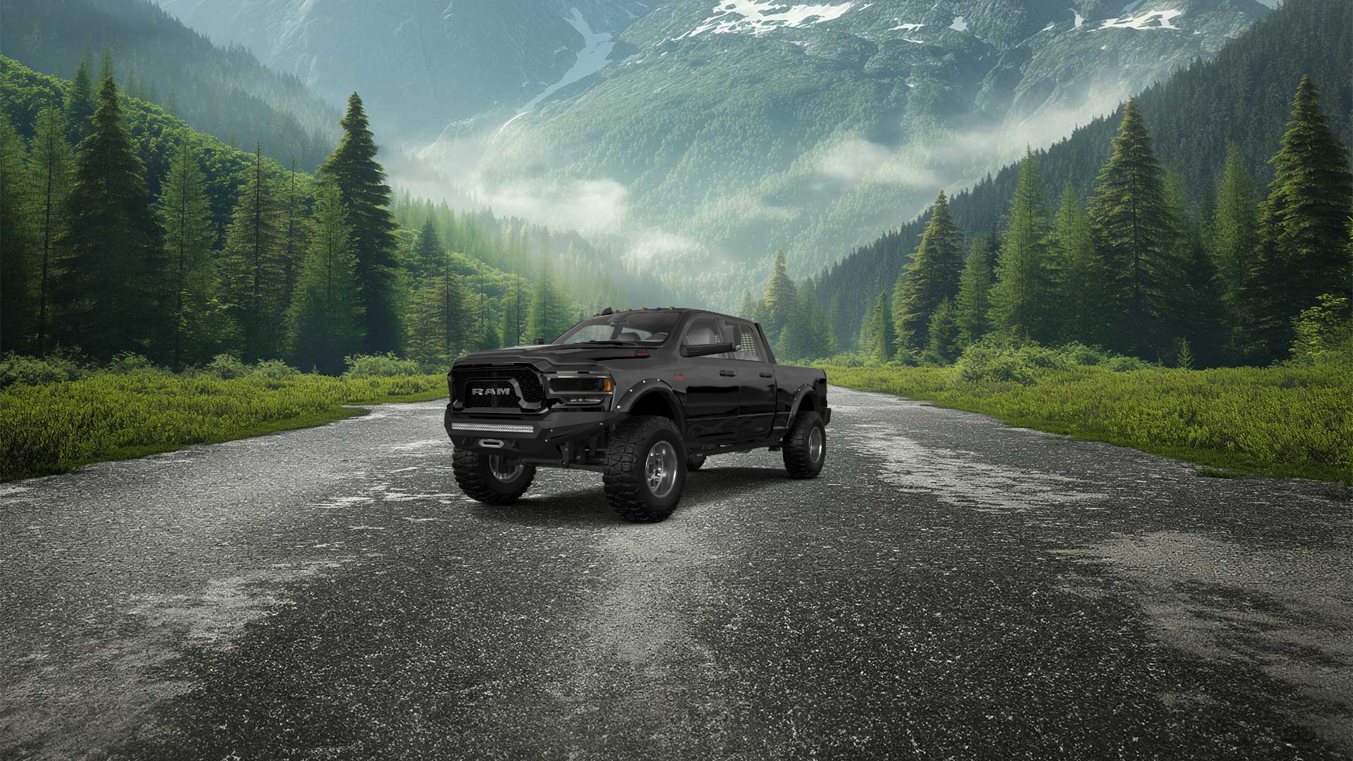 Dodge Ram 2500 4 Door pickup truck 2020