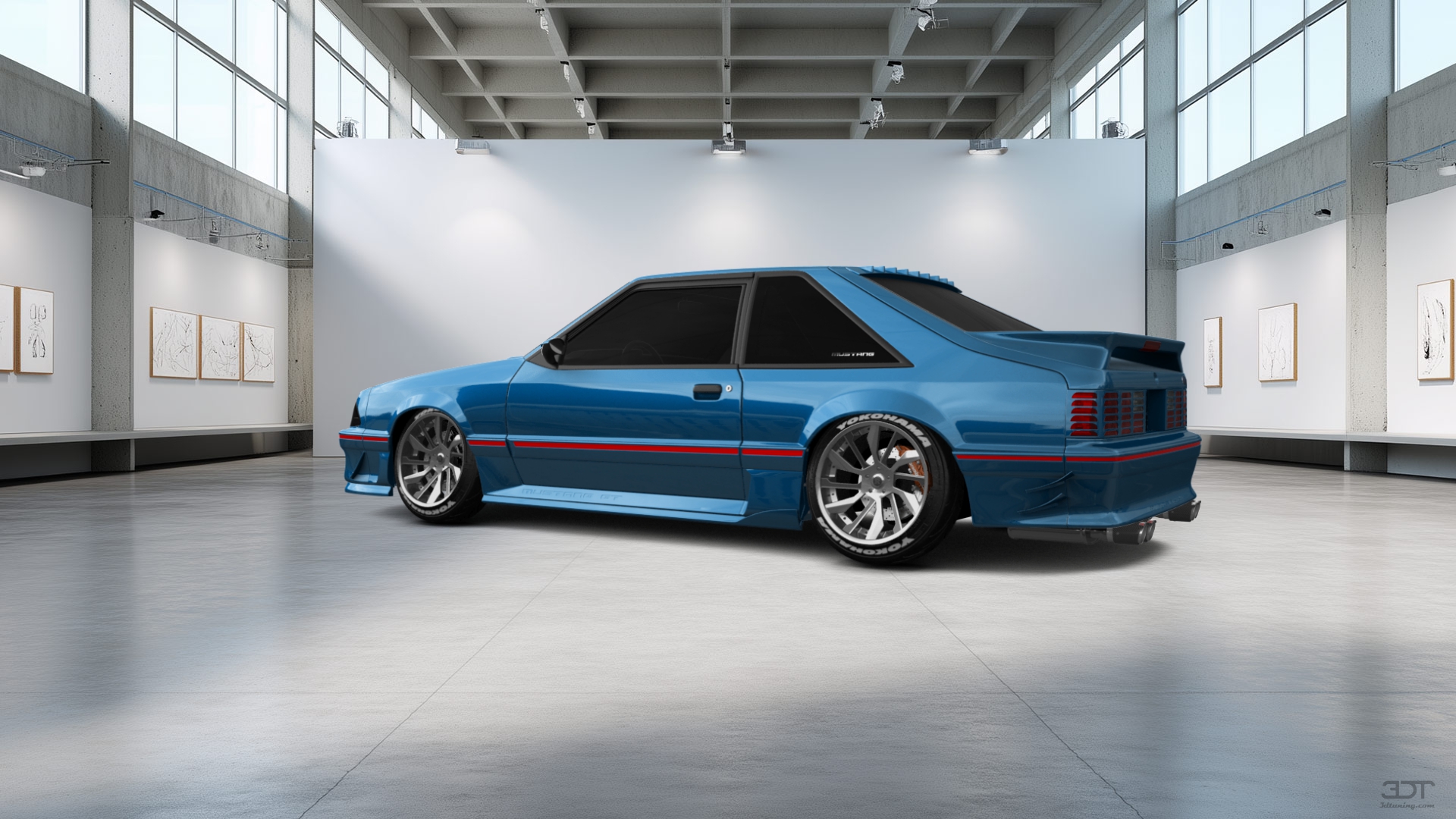 Ford Mustang 3 Door Hatchback 1988 tuning