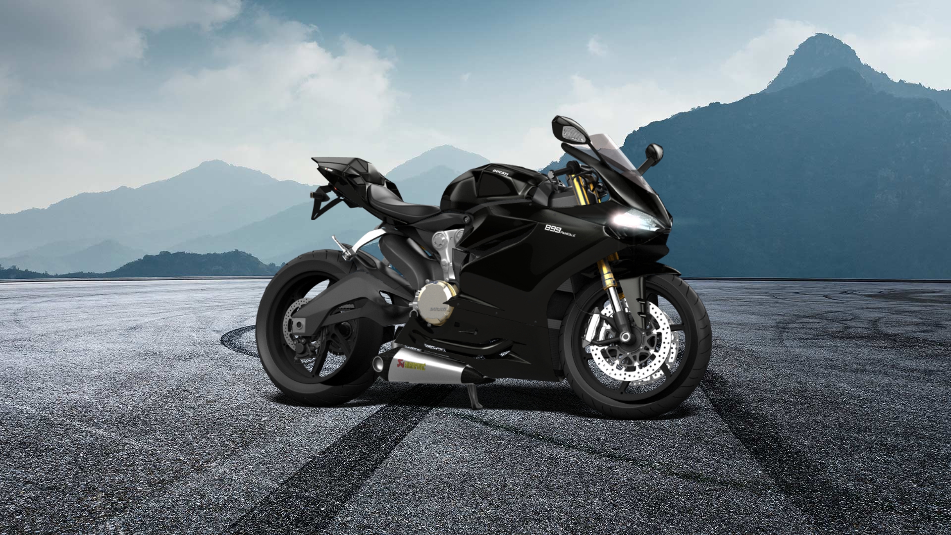 Ducati 899 Panigale Sport Bike 2015 tuning