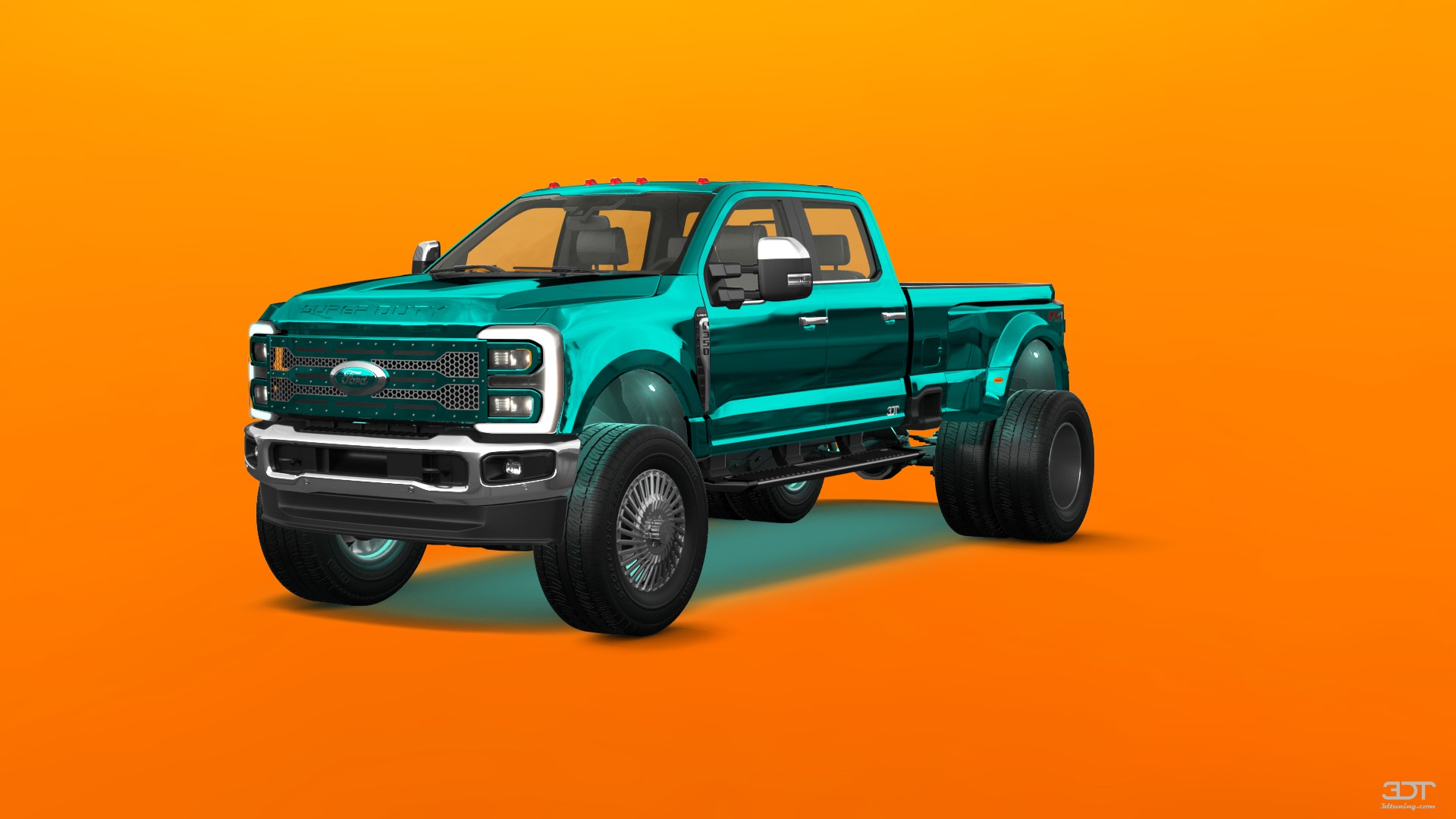 Ford F-350 DRW Crew Cab 4 Door pickup truck 2023 tuning