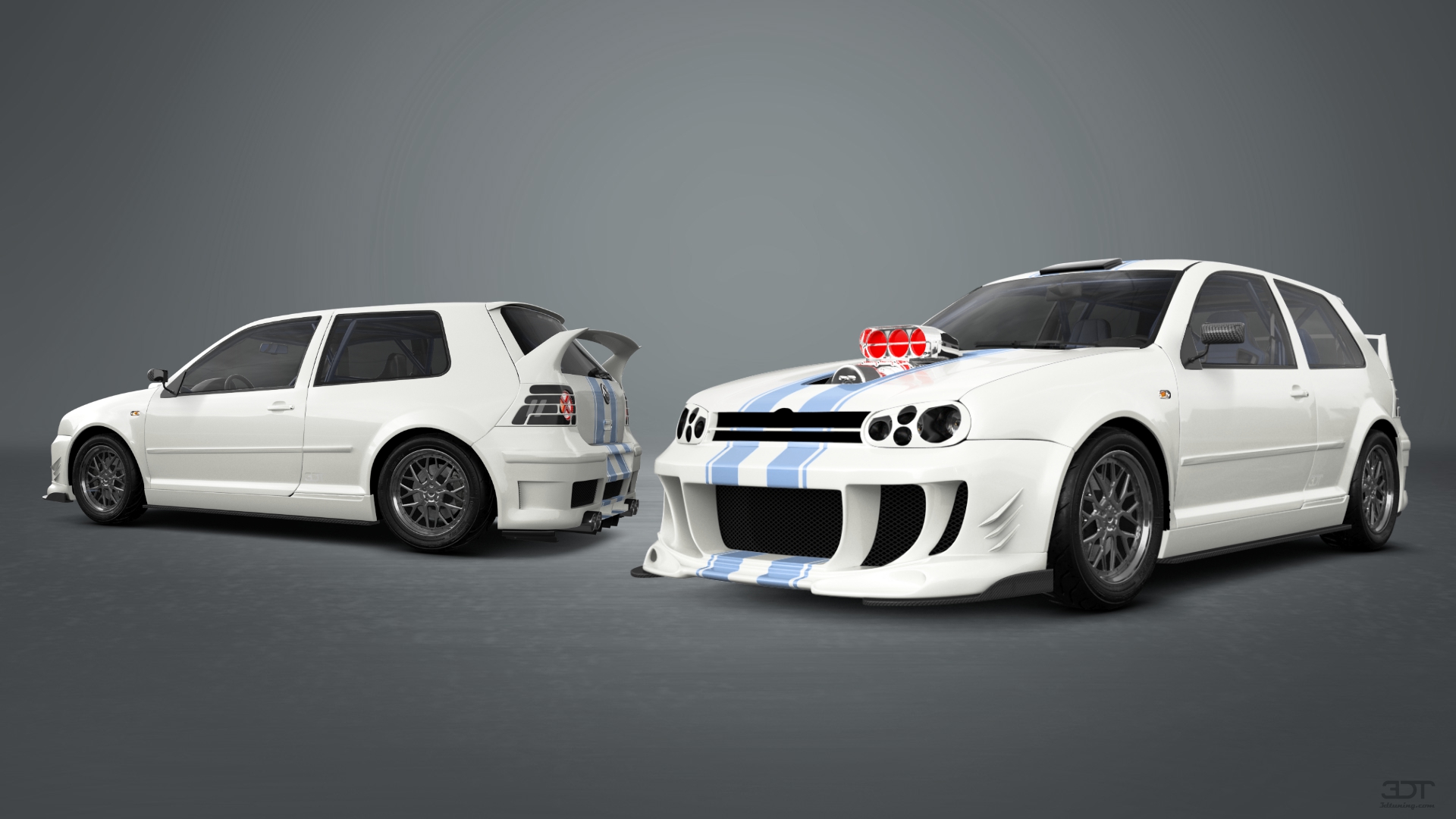 Volkswagen Golf 4 (mk4) 3 Door Hatchback 1997 tuning