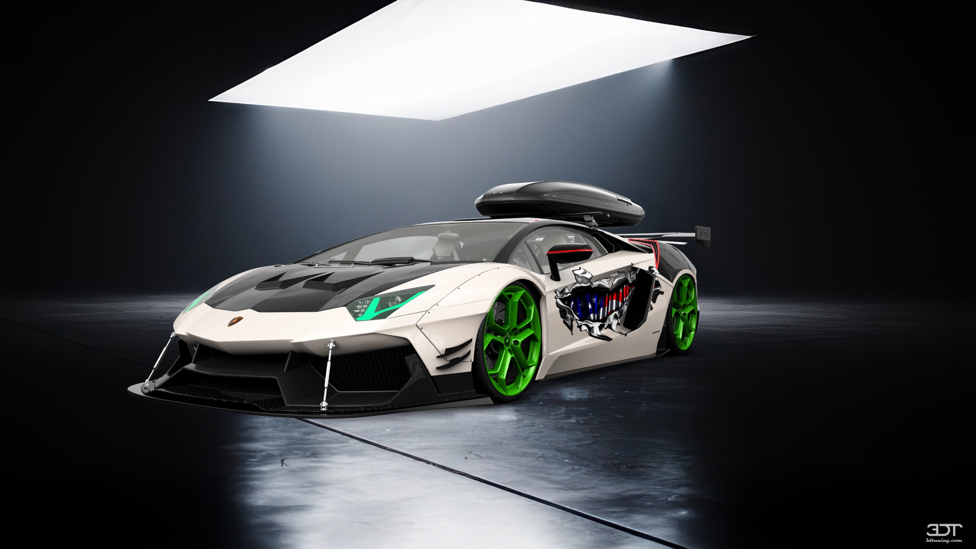 Lamborghini Aventador 2 Door Coupe 2012 tuning