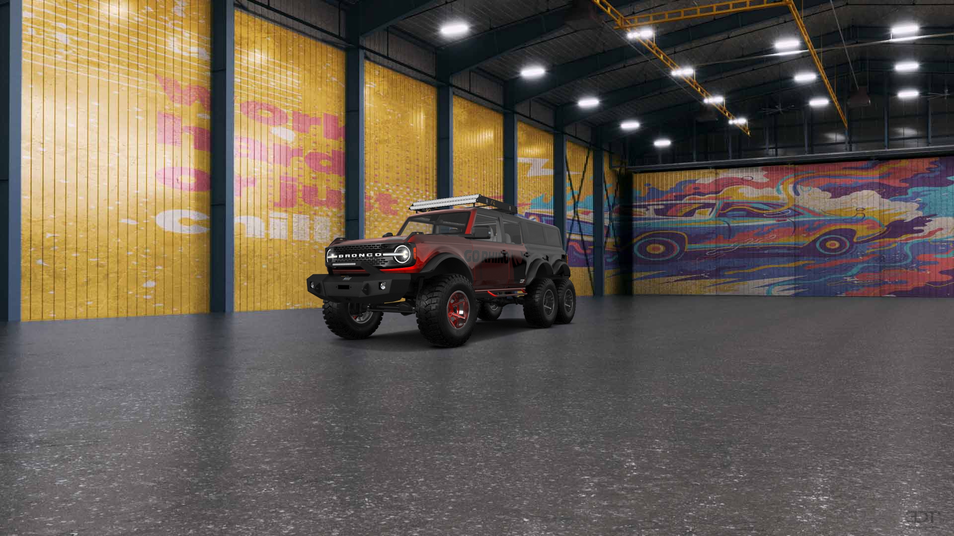 Ford Bronco 6X6 4 Door pickup truck 2021