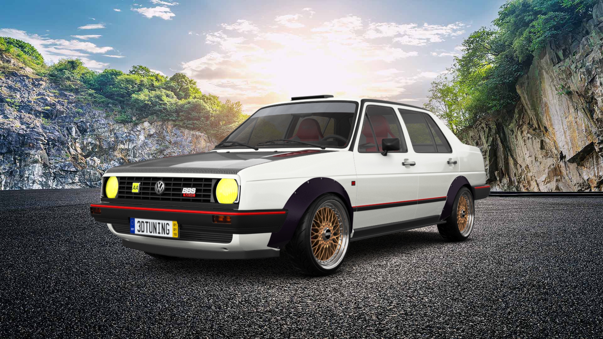 Volkswagen Jetta A2 (mk2) 4 Door Saloon 1985 tuning