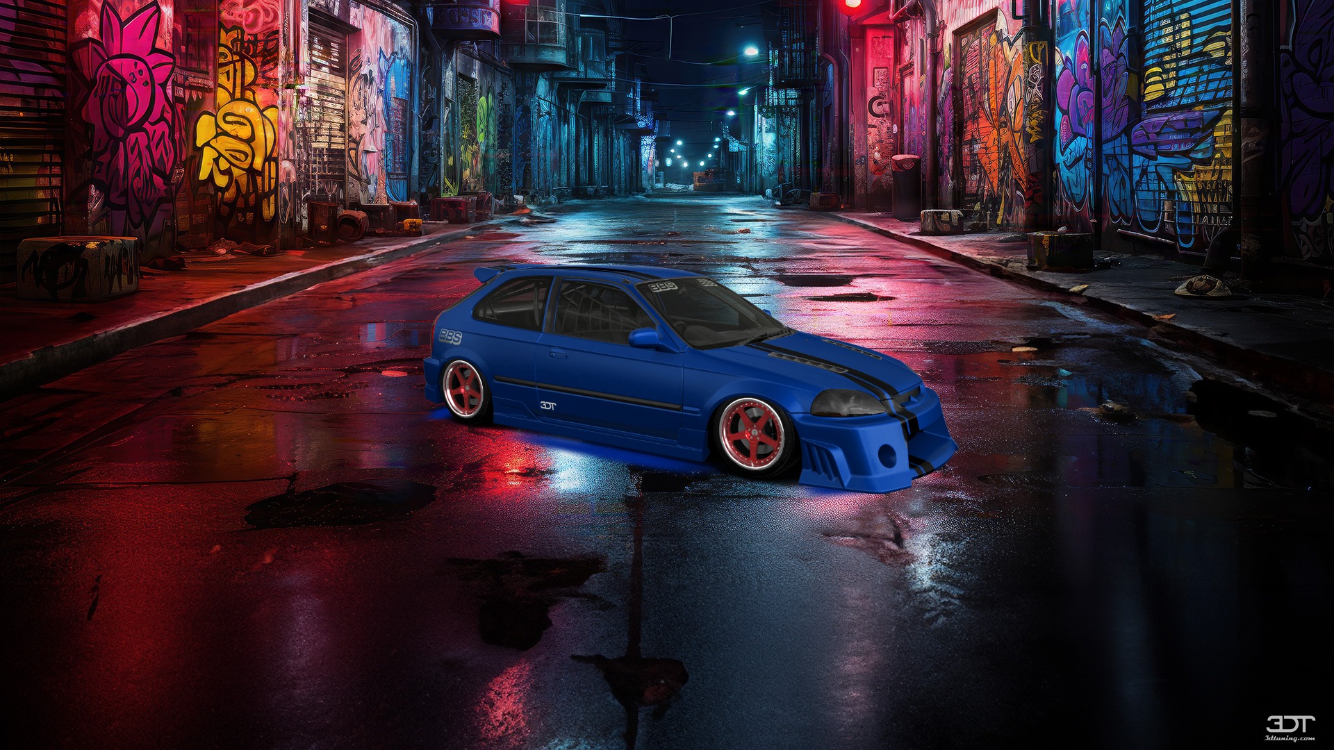 Honda Civic 3 Door Hatchback 1997 tuning