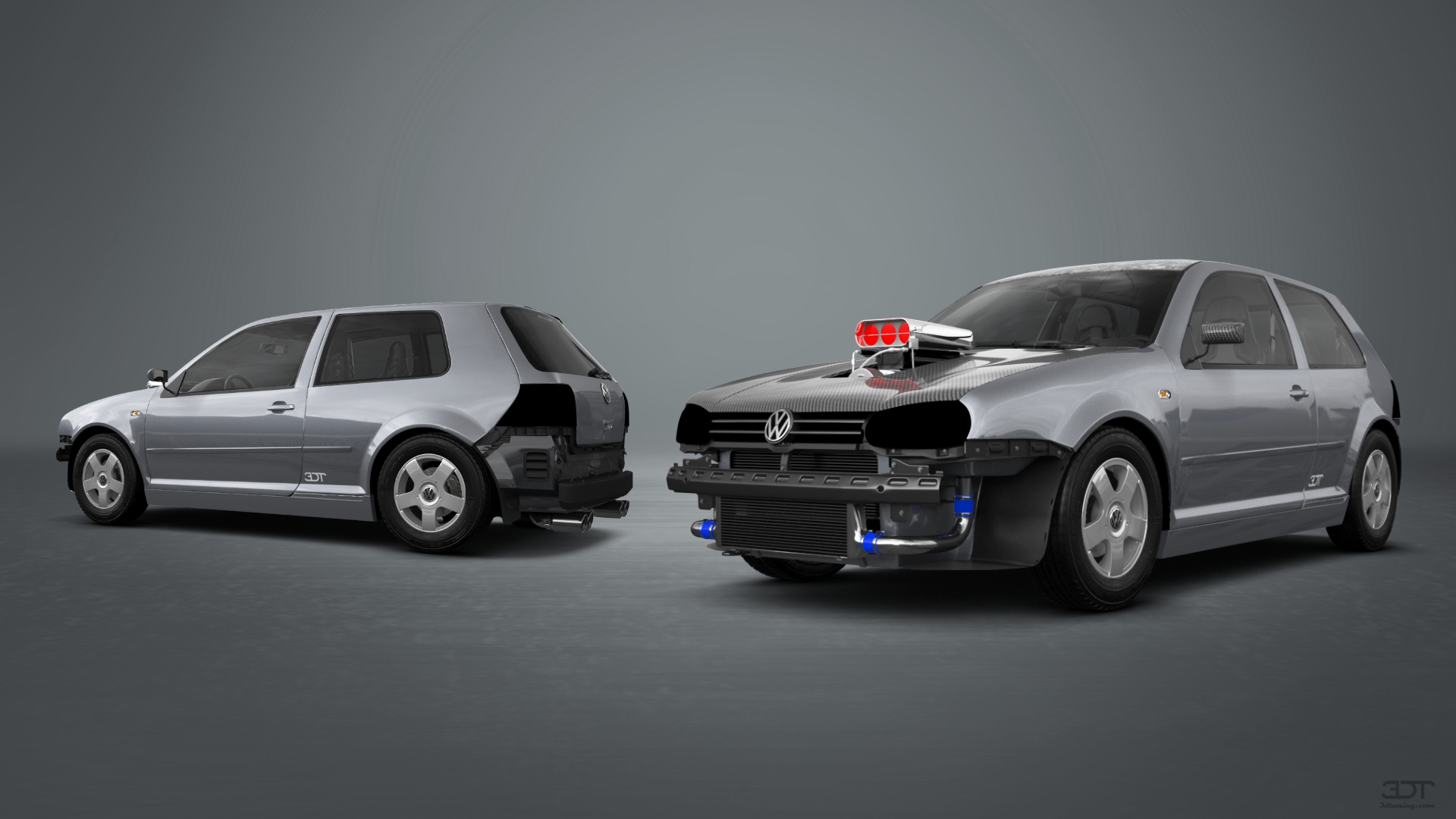 Volkswagen Golf 4 (mk4) 3 Door Hatchback 1997 tuning