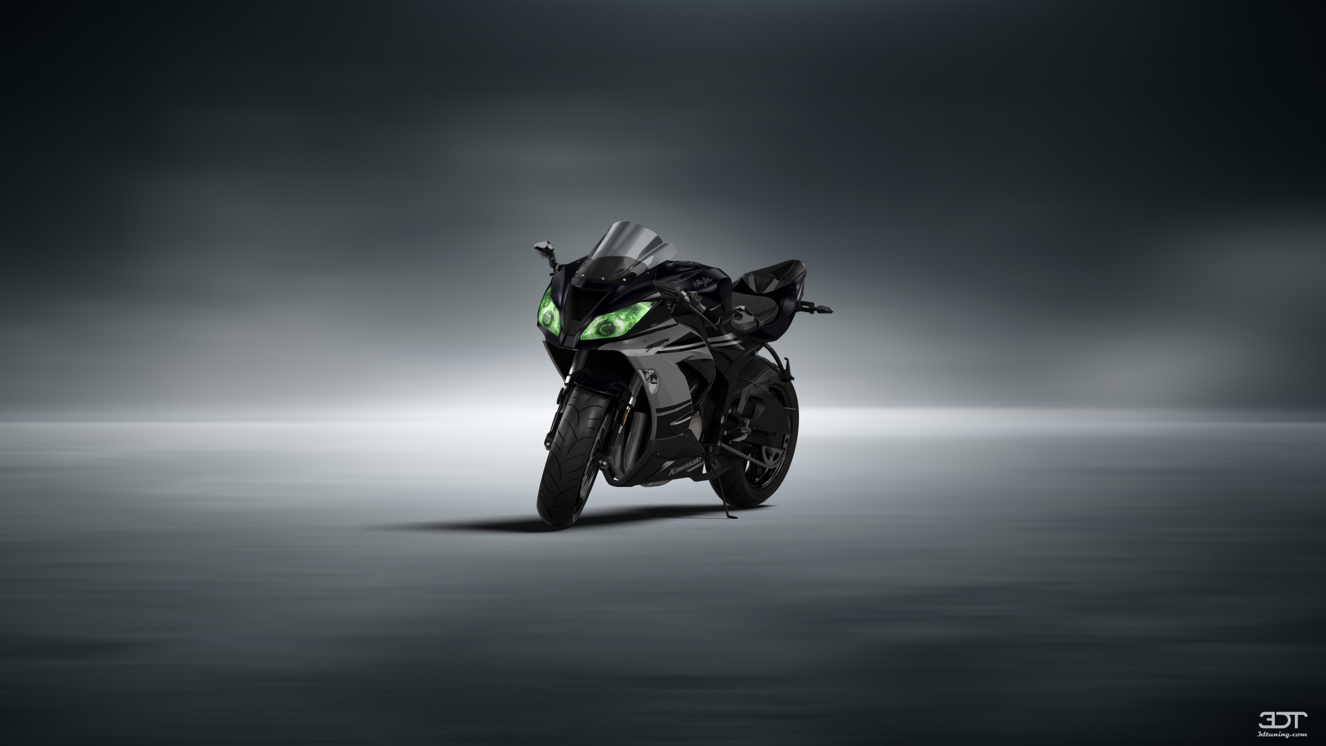 Kawasaki Ninja ZX 6R Sport Bike 2015 tuning