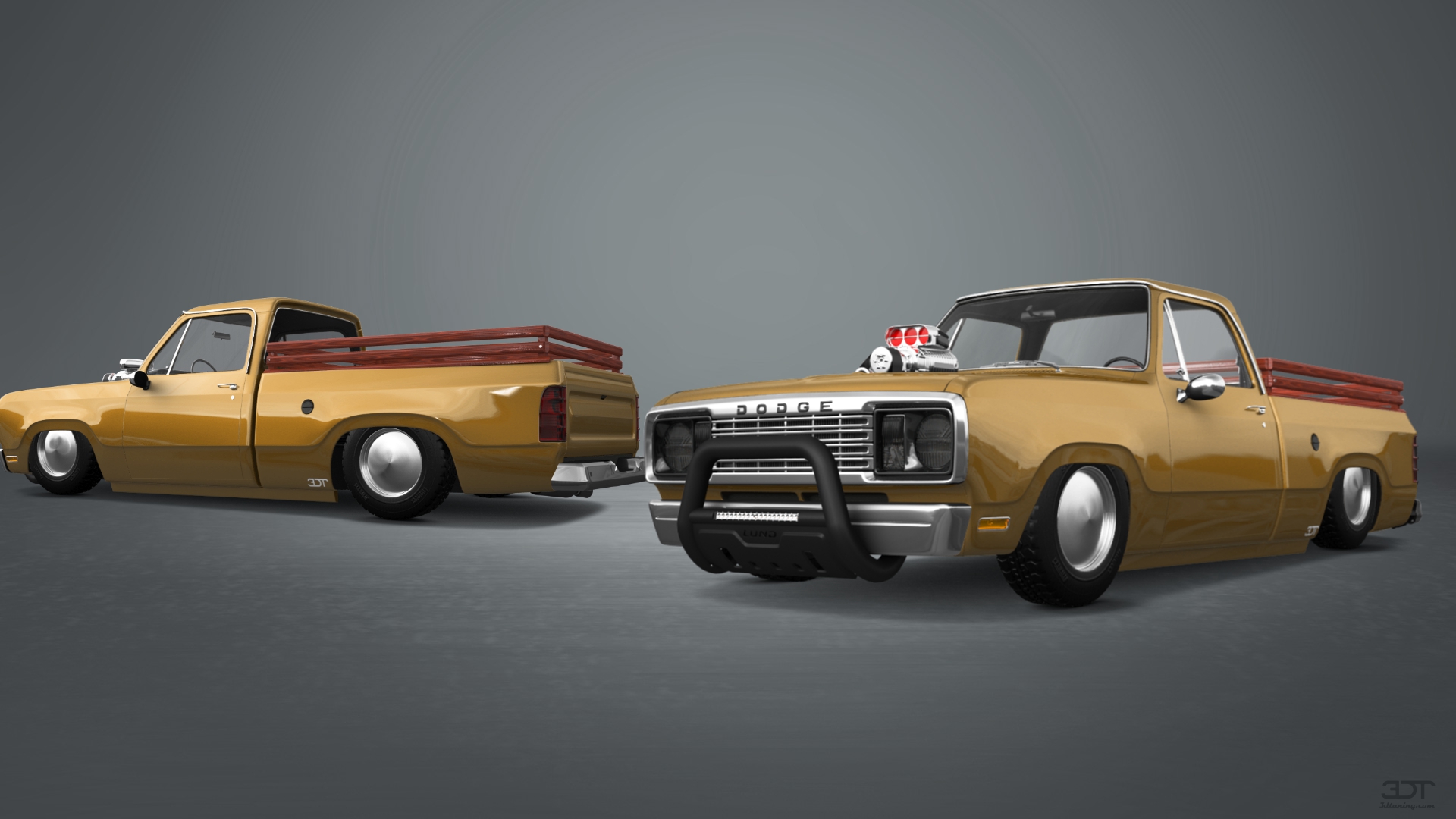 Dodge Power Wagon W200 2 Door pickup truck 1977 tuning
