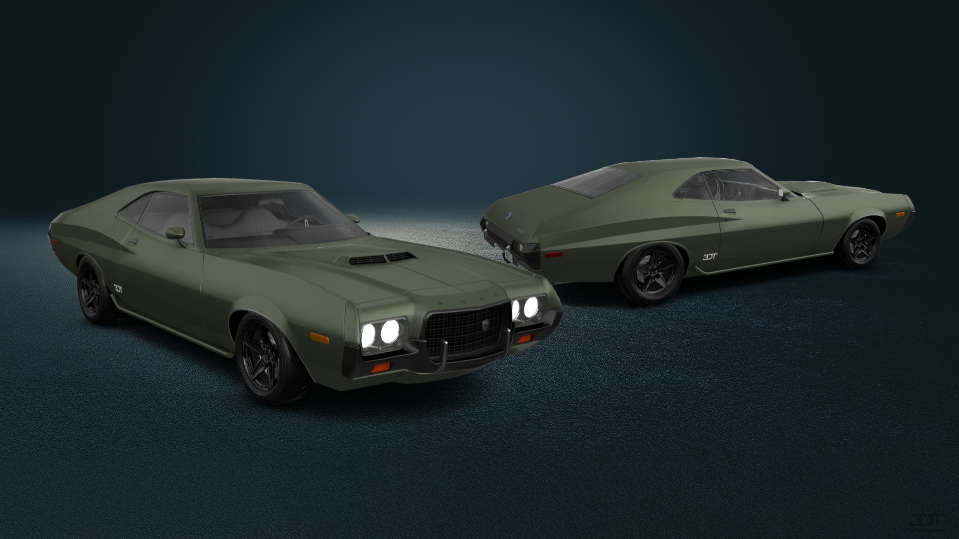 Ford Gran Torino Sport 2 Door Hardtop 1972 tuning