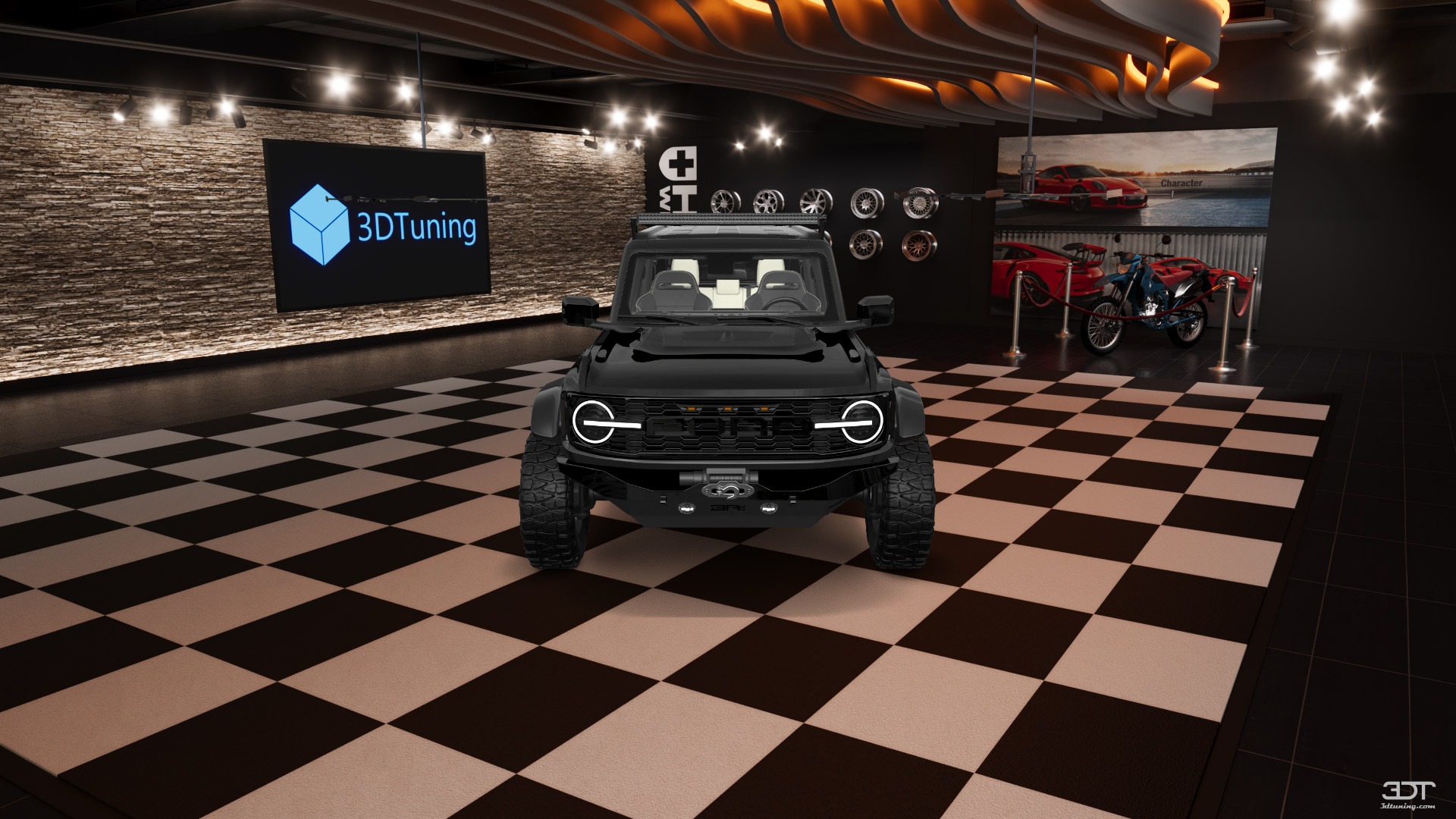 Ford Bronco Raptor 4 Door pickup truck 2022 tuning