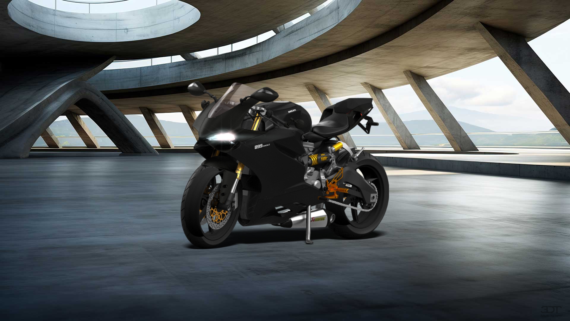 Ducati 899 Panigale Sport Bike 2015 tuning