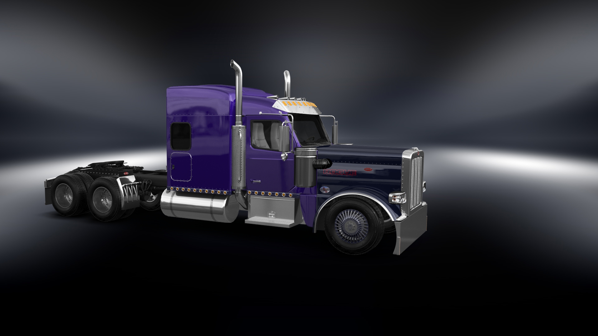 Peterbilt 589 Sleeper Cab Truck 2024 tuning