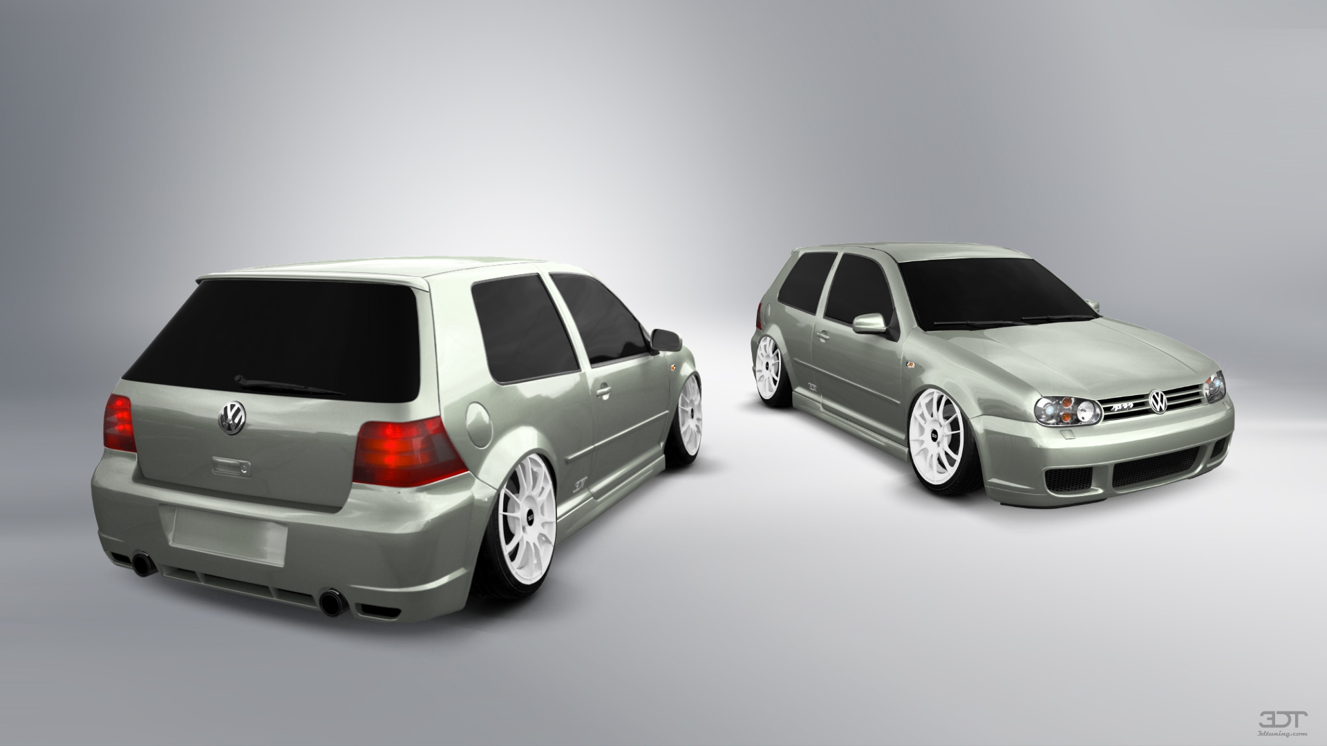 Volkswagen Golf 4 (mk4) 3 Door Hatchback 1997 tuning