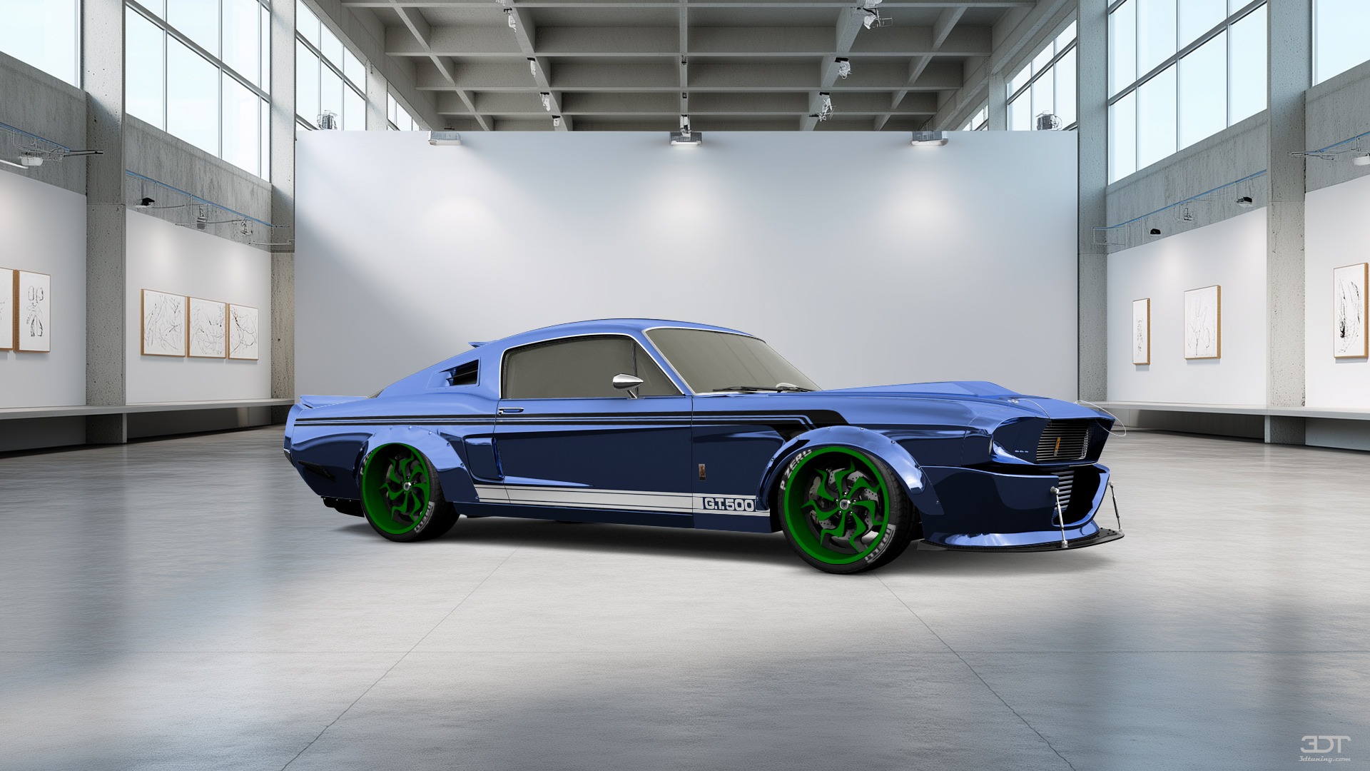 Mustang GT500 2 Door Coupe 1968 Images