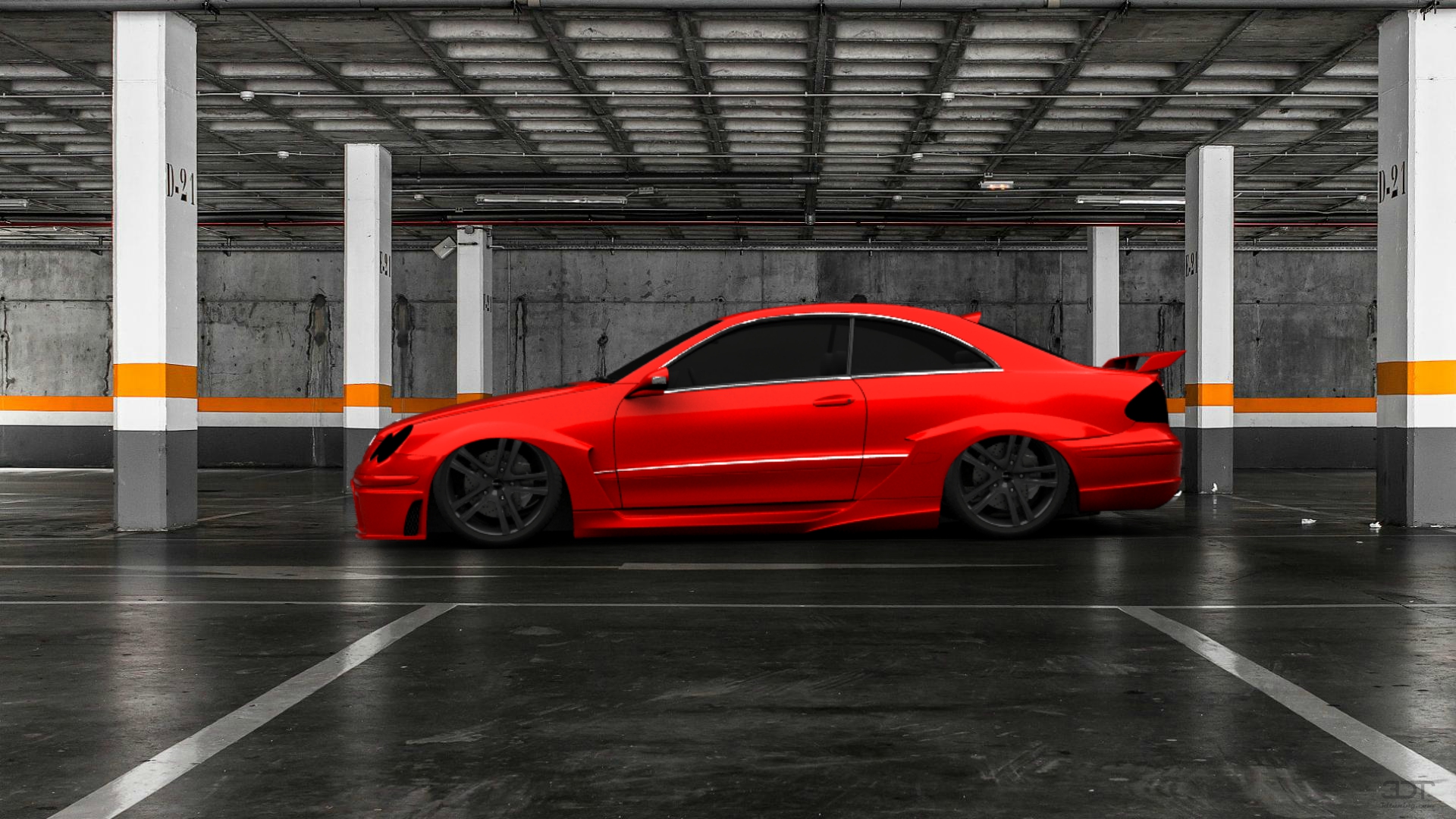 Mercedes CLK Coupe 2004 tuning