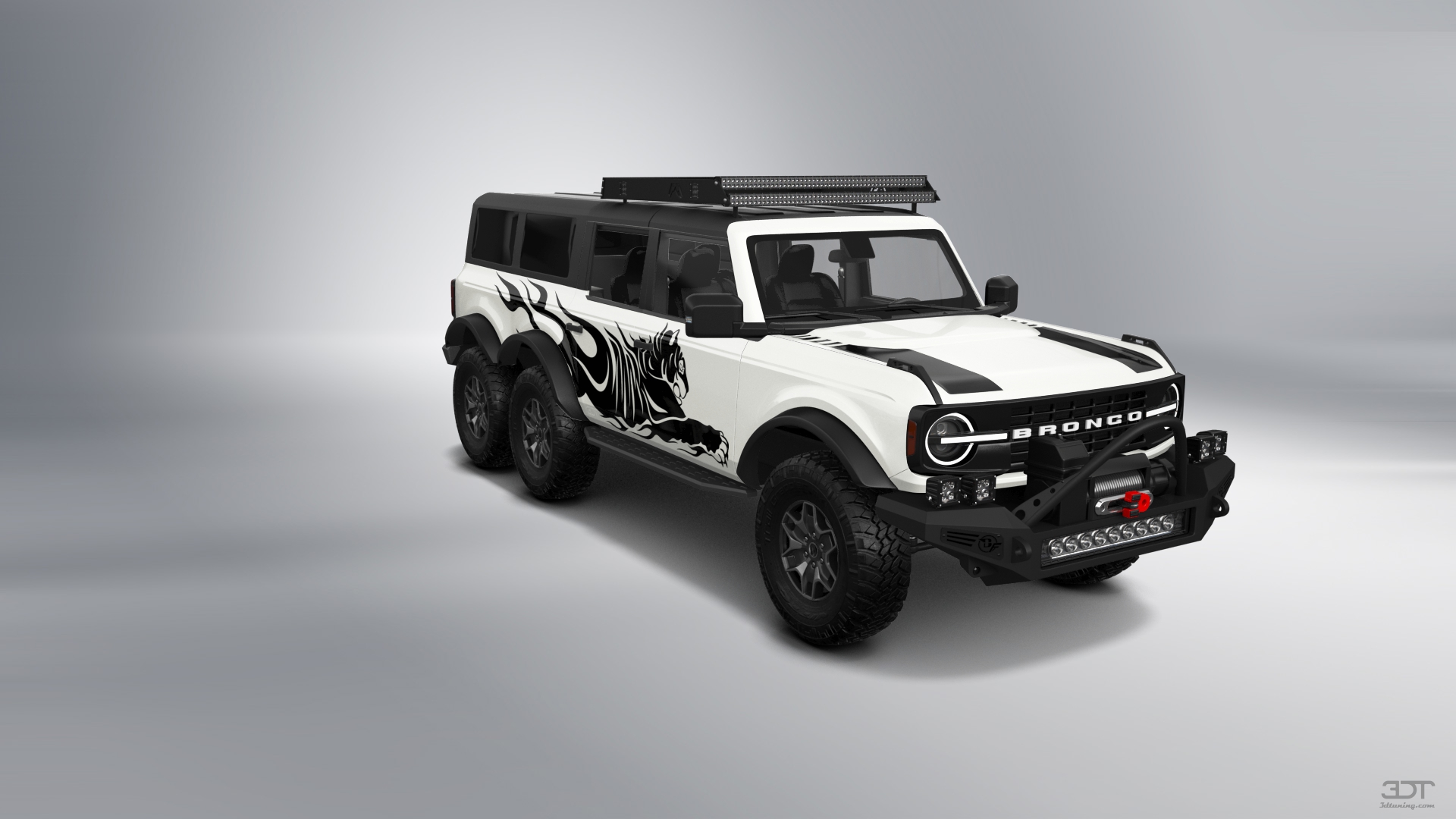 Ford Bronco 6X6 4 Door pickup truck 2021