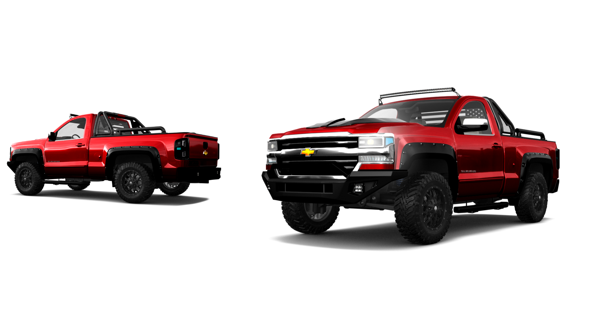 Tuning Chevrolet Silverado 1500 6.5 box 2 Door truck 2016