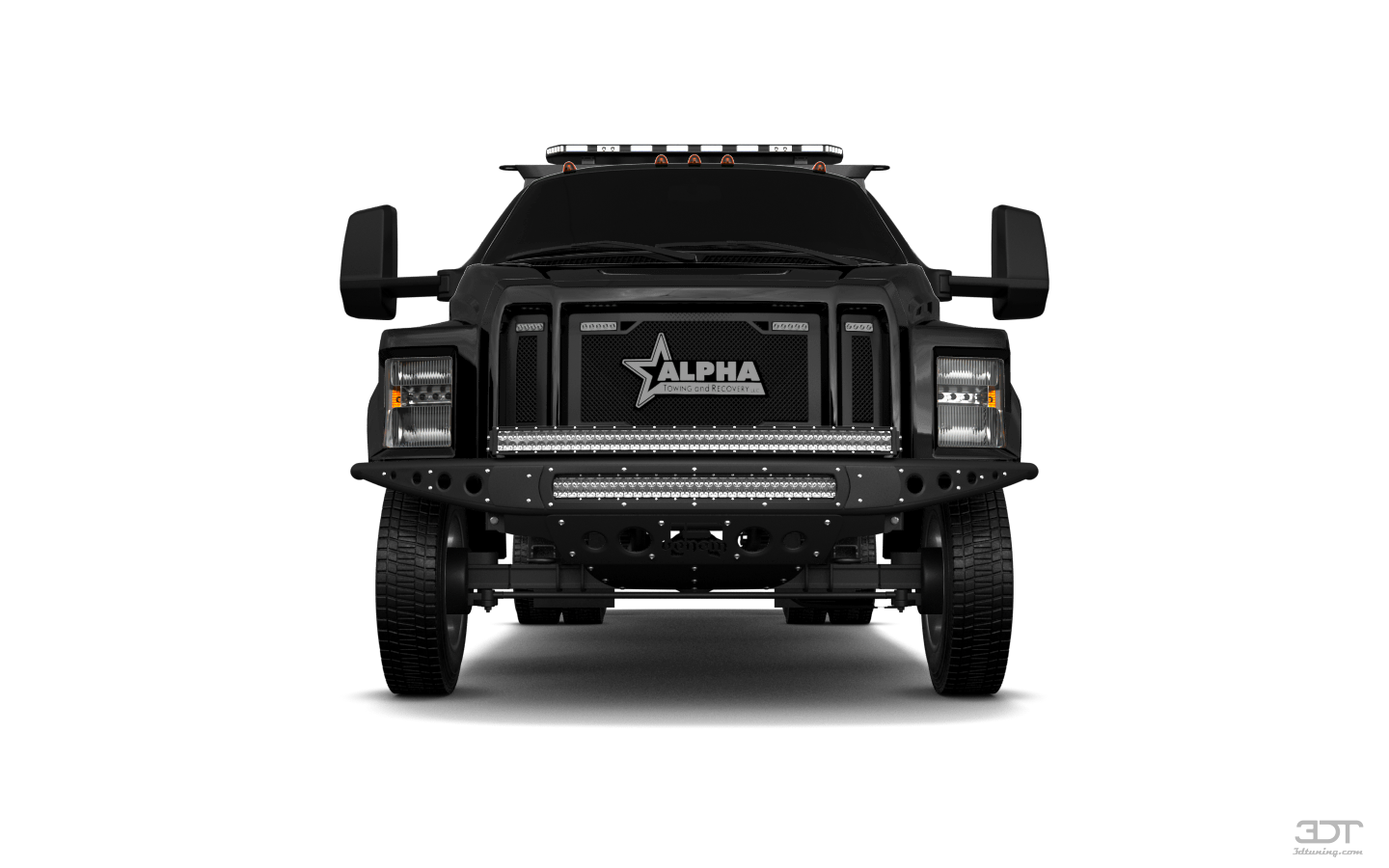 Tuning Ford F-650 Tow Truck Pickup 2016