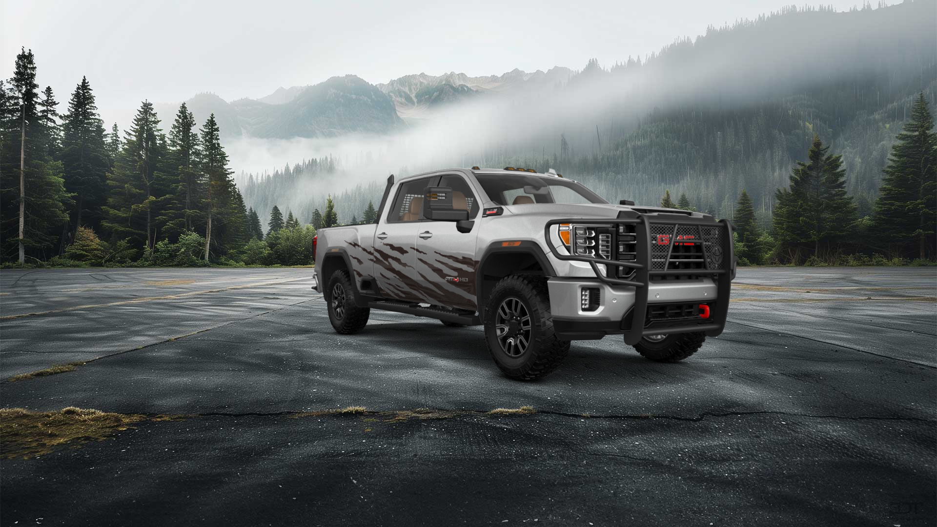 GMC Sierra 2500 HD 4 Door pickup truck 2020 tuning