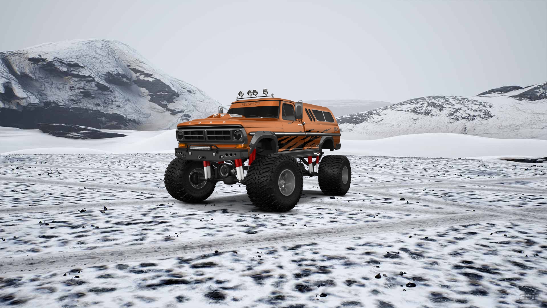 Ford F-250 2 Door pickup truck 1971 Images