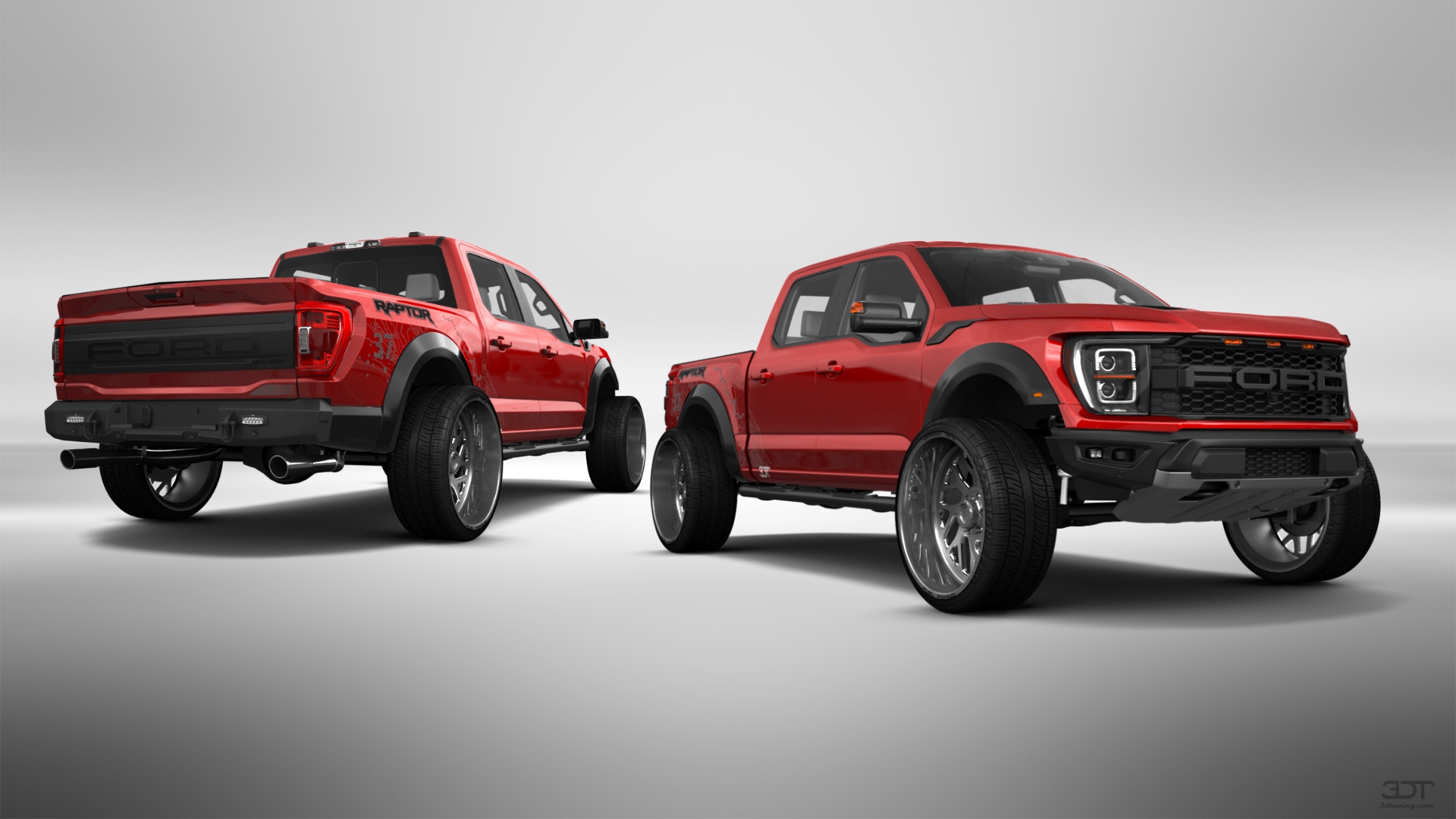 Ford F-150 Raptor 4 Door pickup truck 2021 tuning