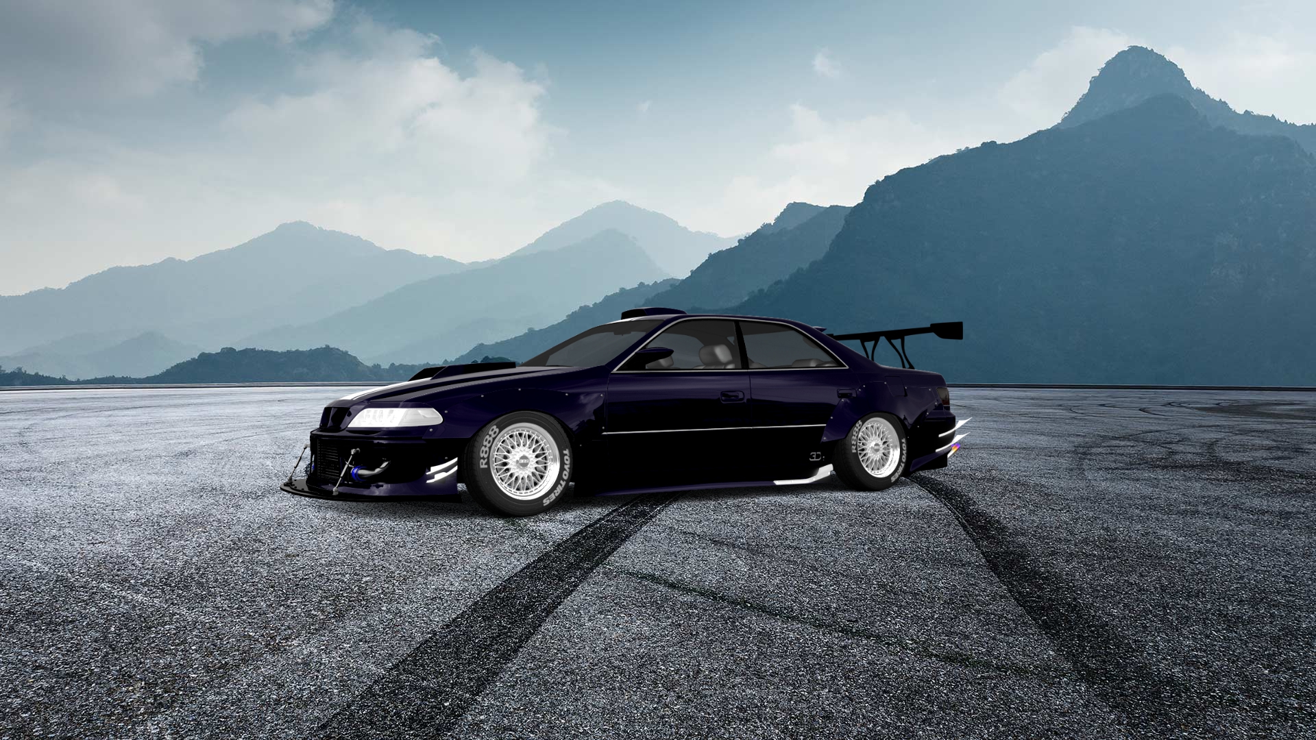 Toyota Mark II X100 Sedan 1999 tuning